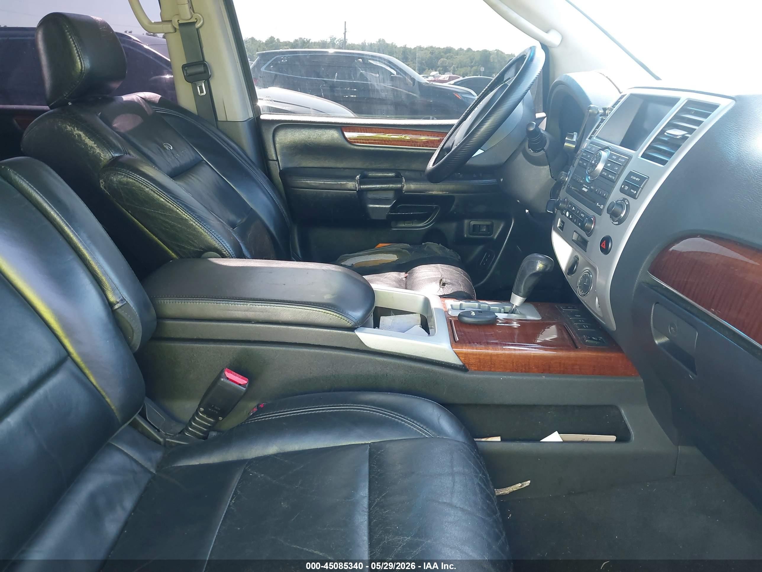 2008 Infiniti Qx56   Gray vin: 5N3AA08C18N905140
