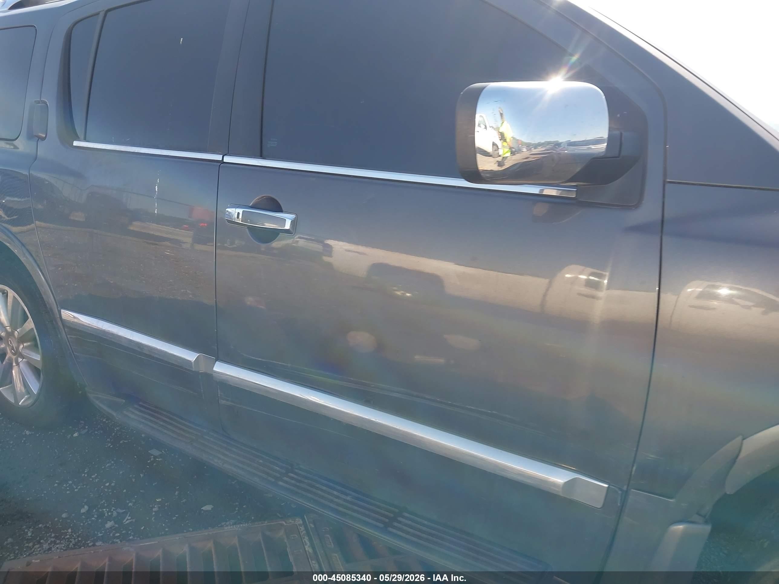 2008 Infiniti Qx56   Gray vin: 5N3AA08C18N905140