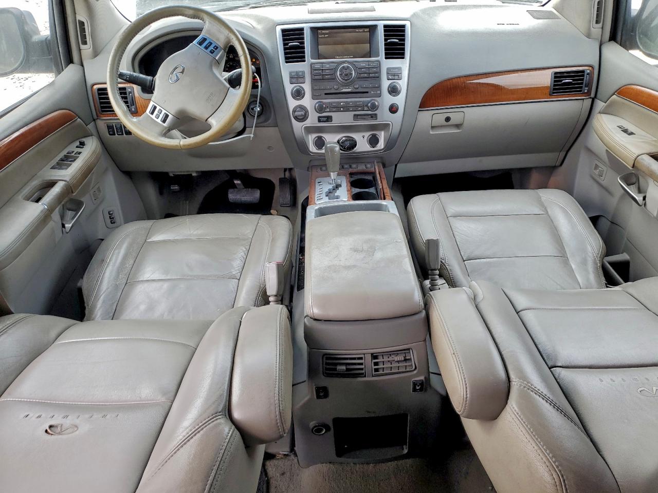 2008 Infiniti Qx56 Black vin: 5N3AA08C28N900075