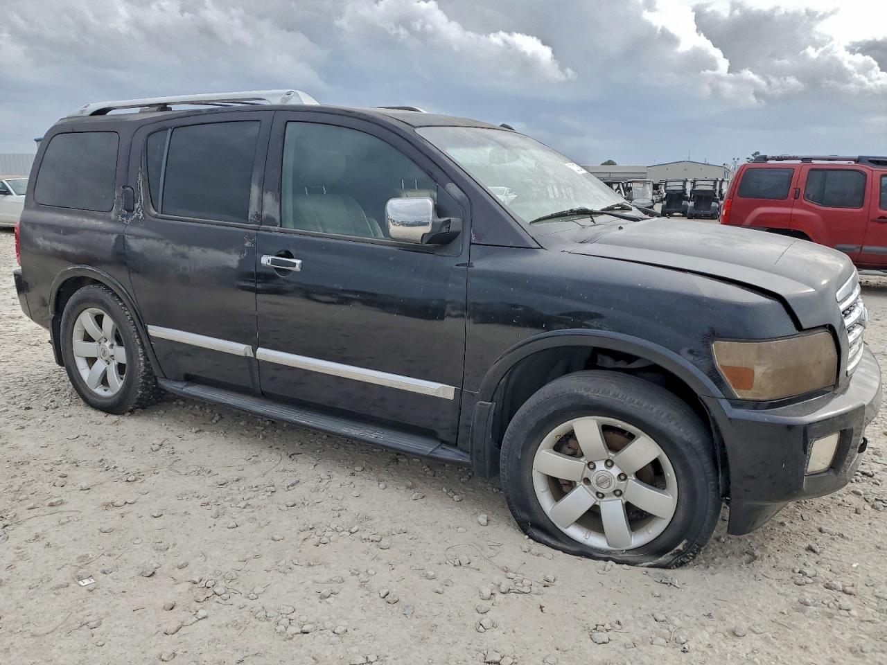 2008 Infiniti Qx56 Black vin: 5N3AA08C28N900075