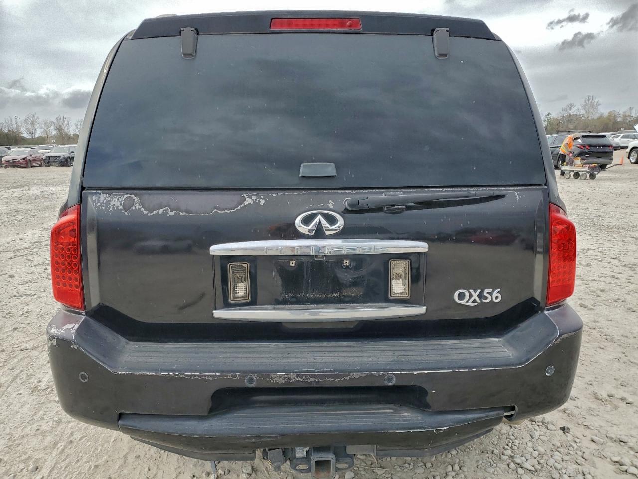 2008 Infiniti Qx56 Black vin: 5N3AA08C28N900075