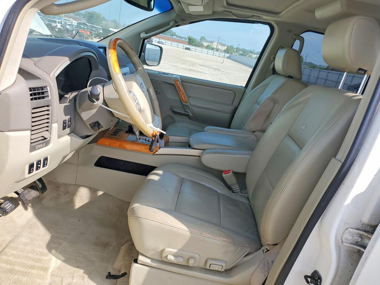 2006 Infiniti Qx56 Base White vin: 5N3AA08C36N803545