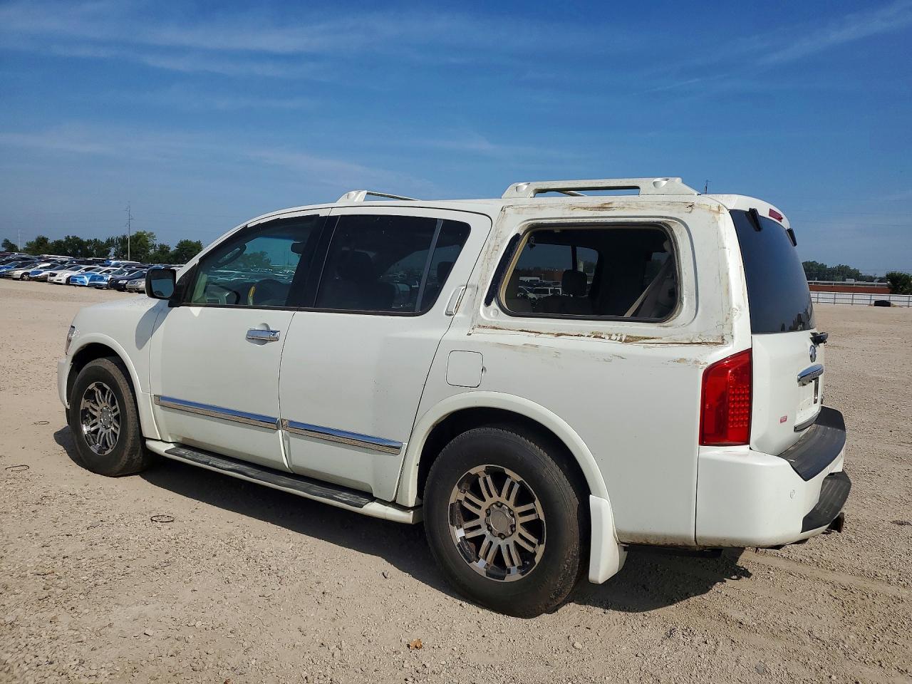 2006 Infiniti Qx56 Base White vin: 5N3AA08C36N803545