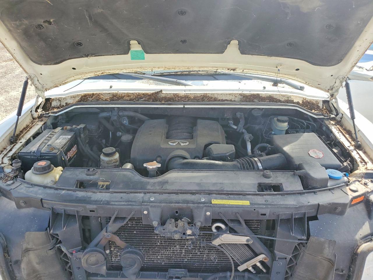 2006 Infiniti Qx56 Base White vin: 5N3AA08C36N803545
