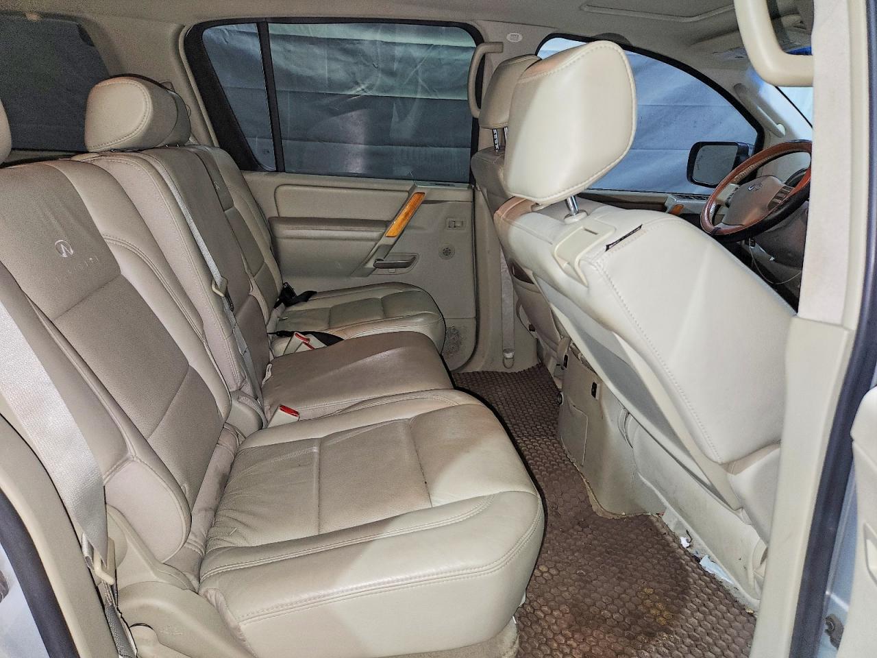 2007 Infiniti Qx56 Base Silver vin: 5N3AA08C37N804194