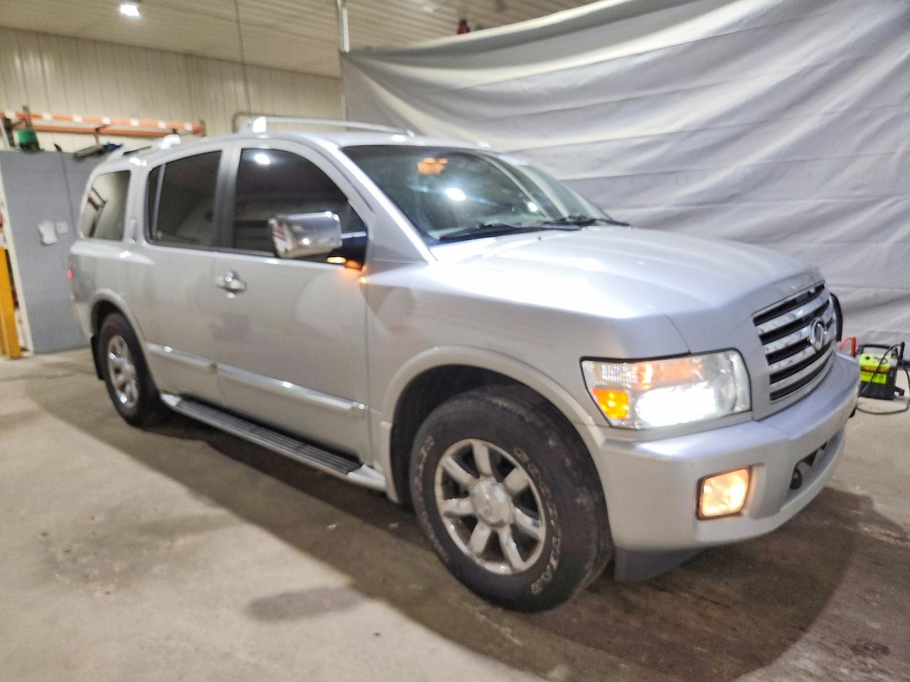 2007 Infiniti Qx56 Base Silver vin: 5N3AA08C37N804194