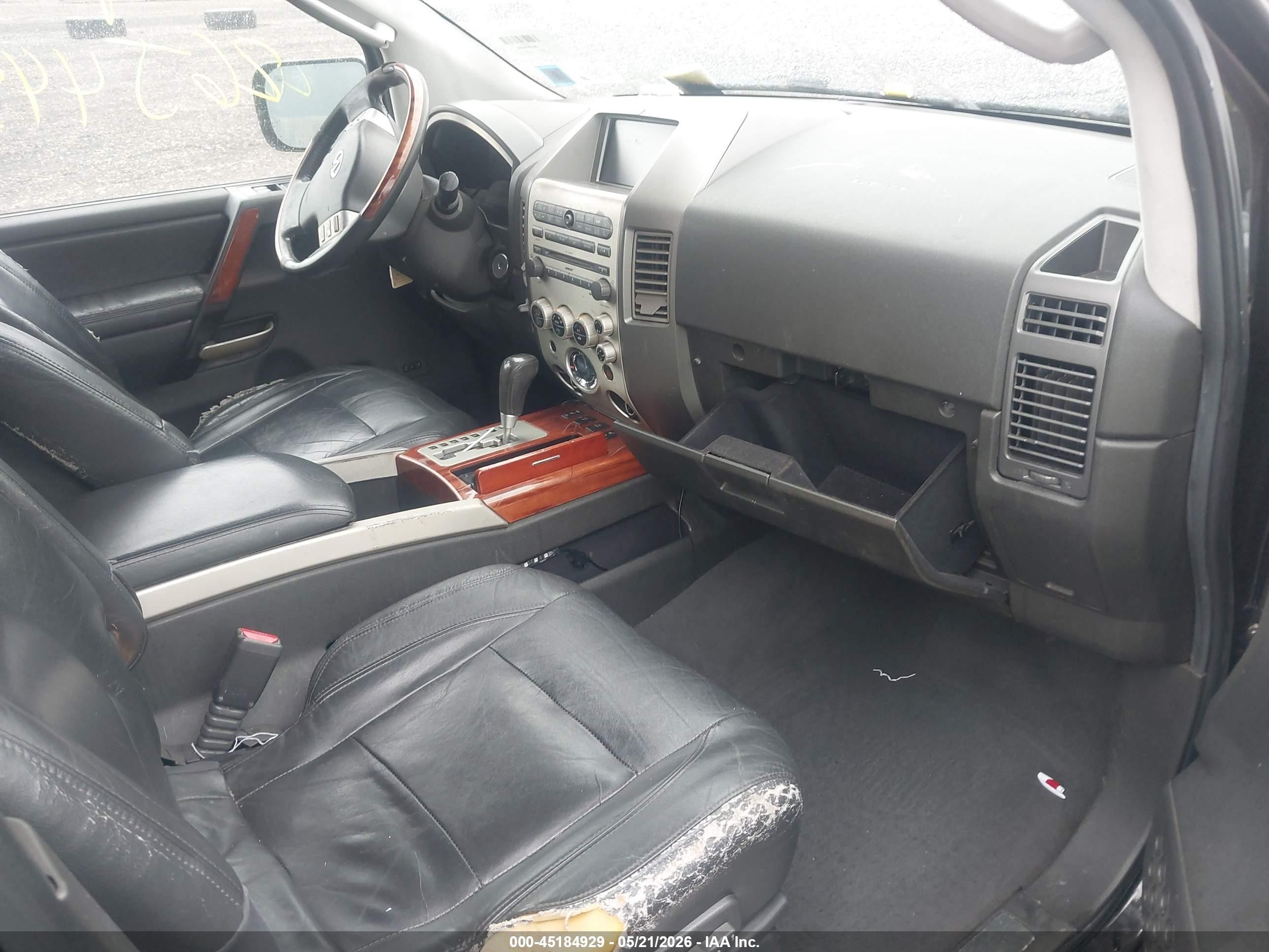 2004 Infiniti Qx56   Черный vin: 5N3AA08C44N805947