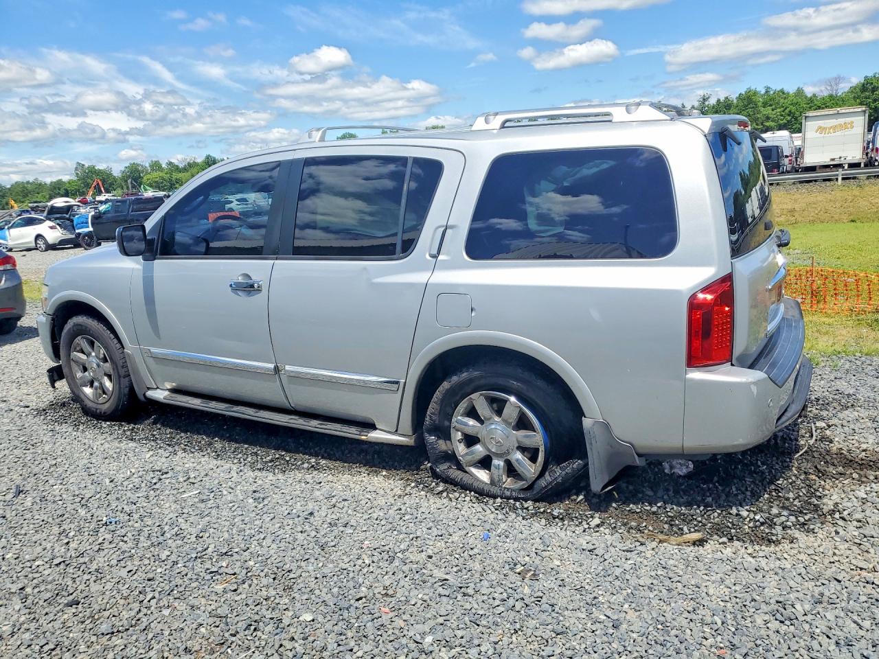 2004 Infiniti Qx56 Base Серебряный vin: 5N3AA08C44N808850