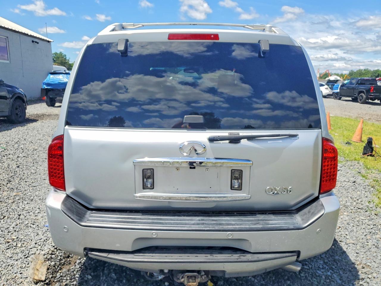 2004 Infiniti Qx56 Base Серебряный vin: 5N3AA08C44N808850