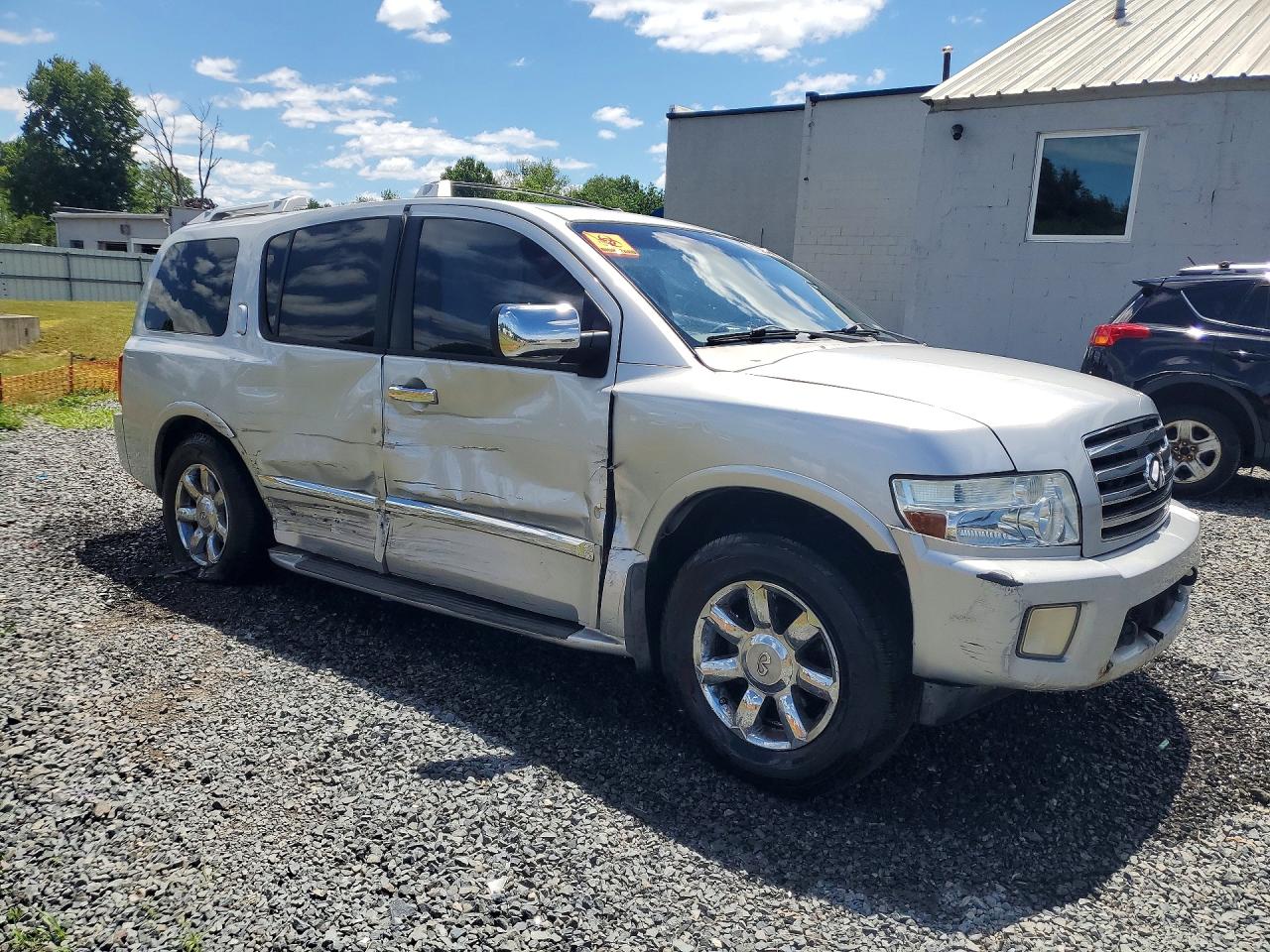 2004 Infiniti Qx56 Base Серебряный vin: 5N3AA08C44N808850