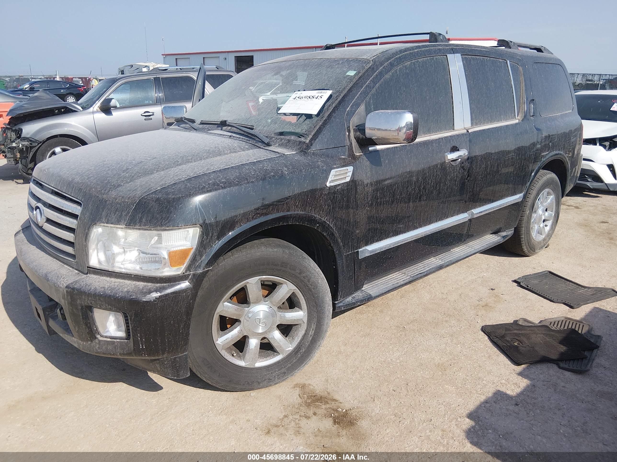 2004 Infiniti Qx56   Black vin: 5N3AA08C44N810646
