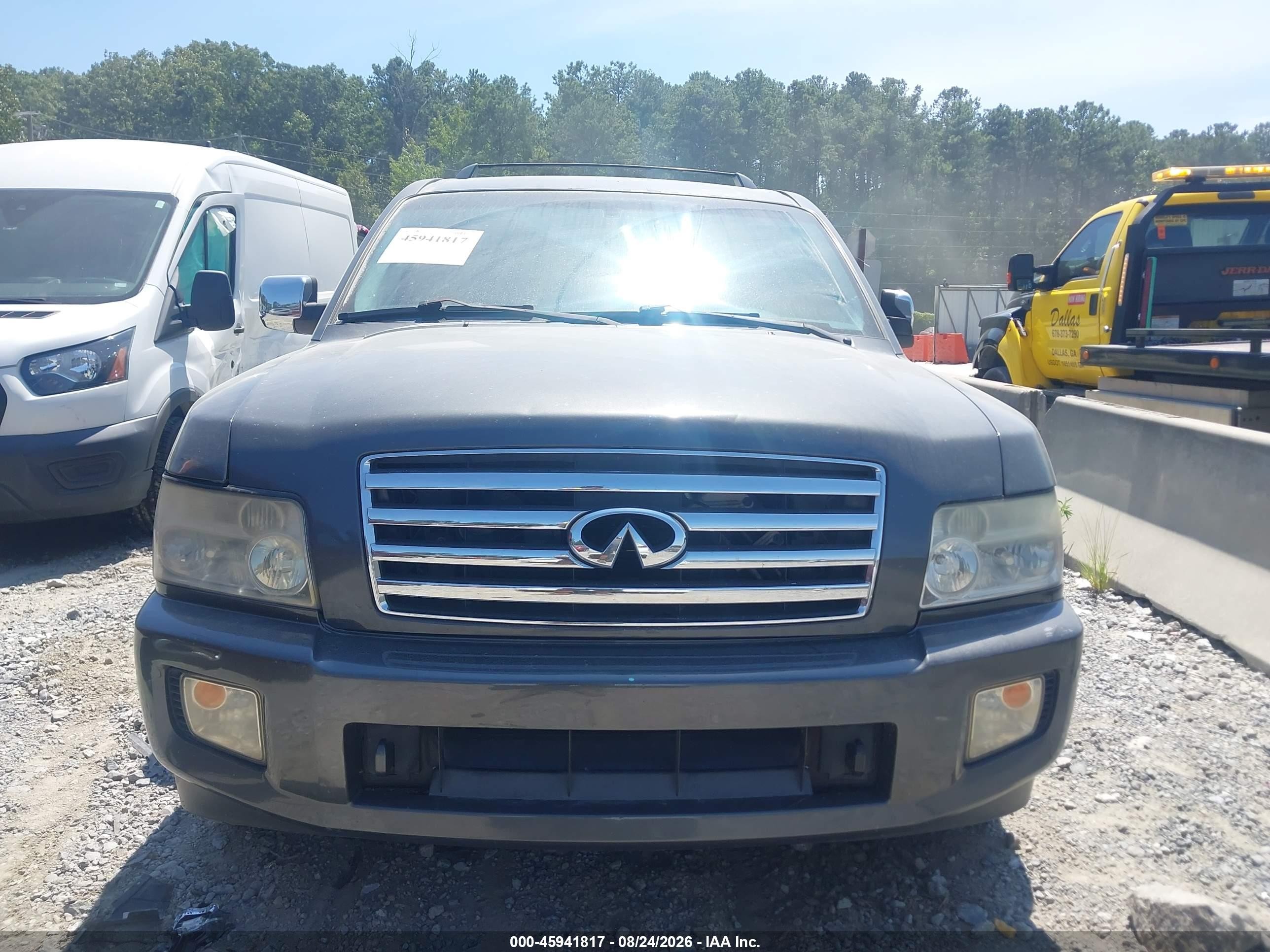 2005 Infiniti Qx56   Gray vin: 5N3AA08C45N806193