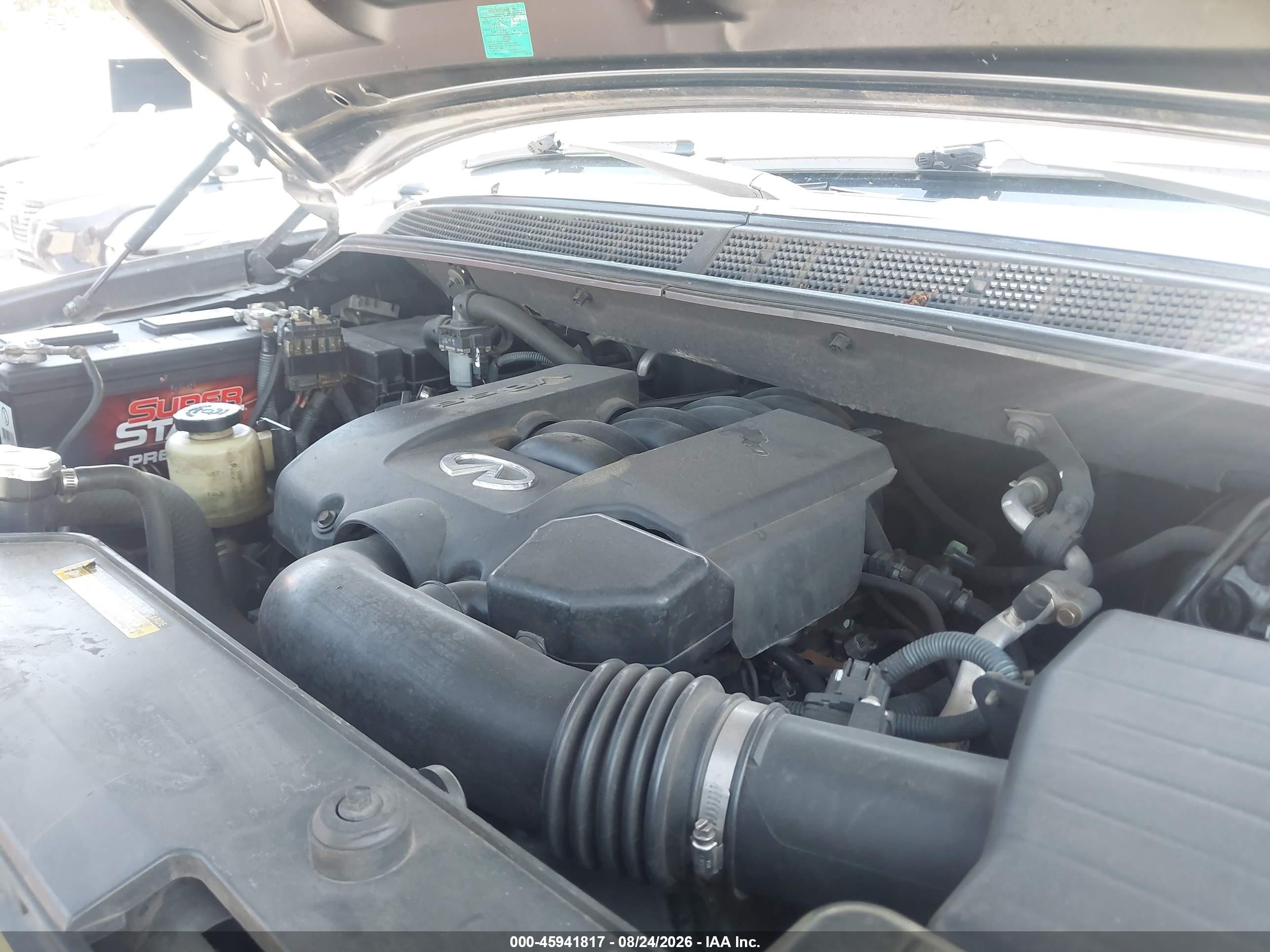2005 Infiniti Qx56   Gray vin: 5N3AA08C45N806193