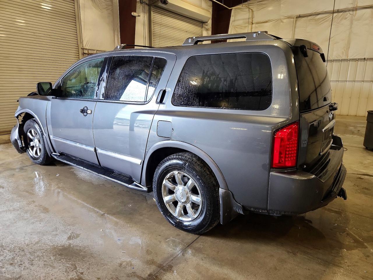 2005 Infiniti Qx56 Base Gray vin: 5N3AA08C45N810759