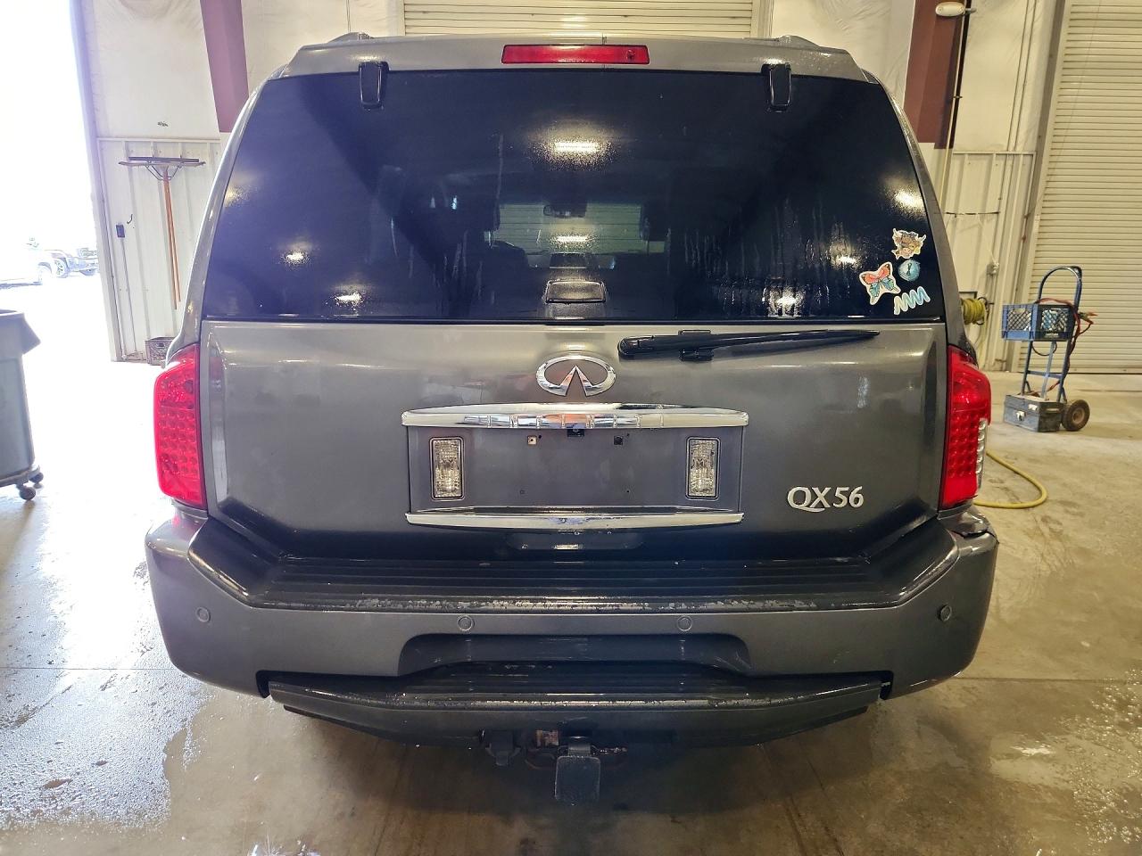 2005 Infiniti Qx56 Base Gray vin: 5N3AA08C45N810759