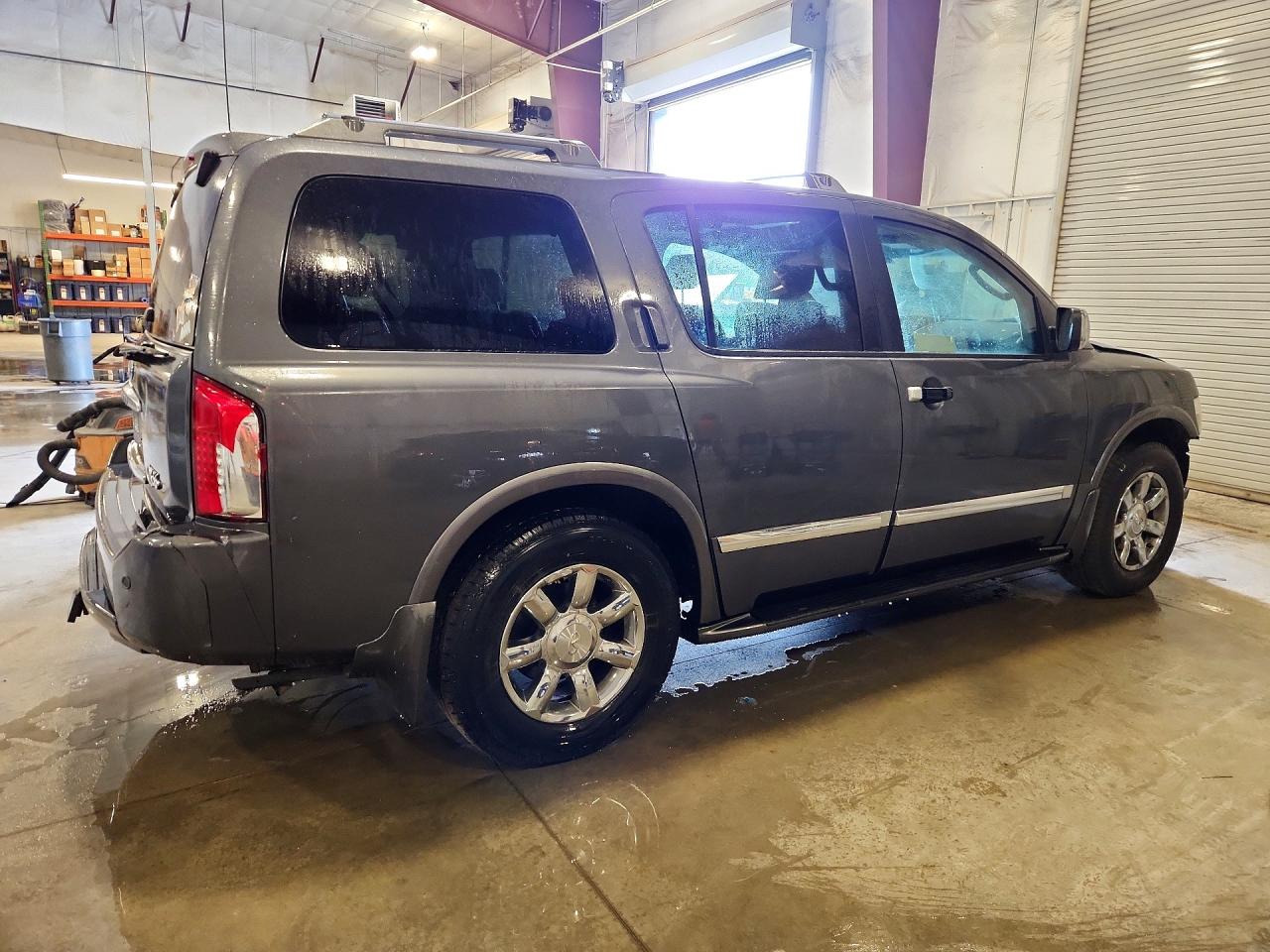 2005 Infiniti Qx56 Base Gray vin: 5N3AA08C45N810759