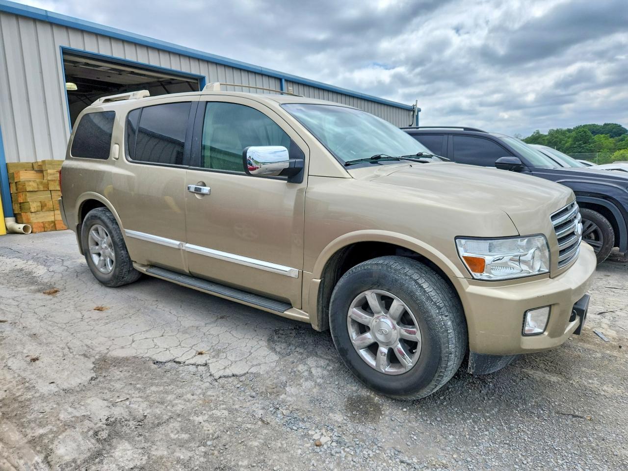 2006 Infiniti Qx56 Base Gold vin: 5N3AA08C46N803392