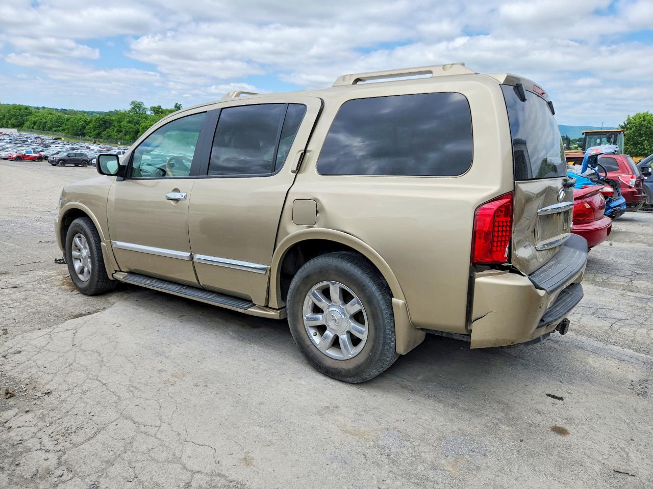 2006 Infiniti Qx56 Base Gold vin: 5N3AA08C46N803392