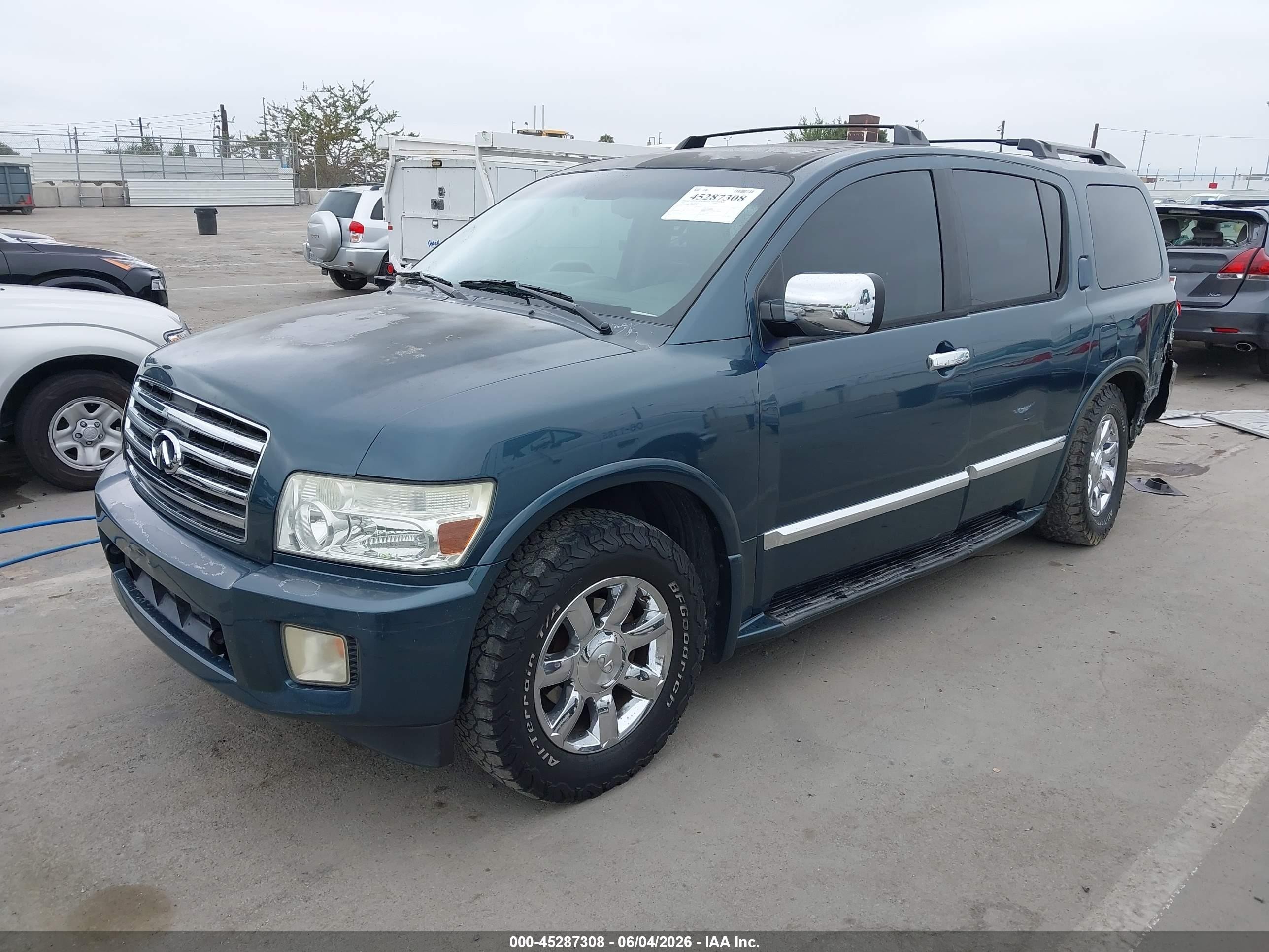2004 Infiniti Qx56   Green vin: 5N3AA08C54N811174