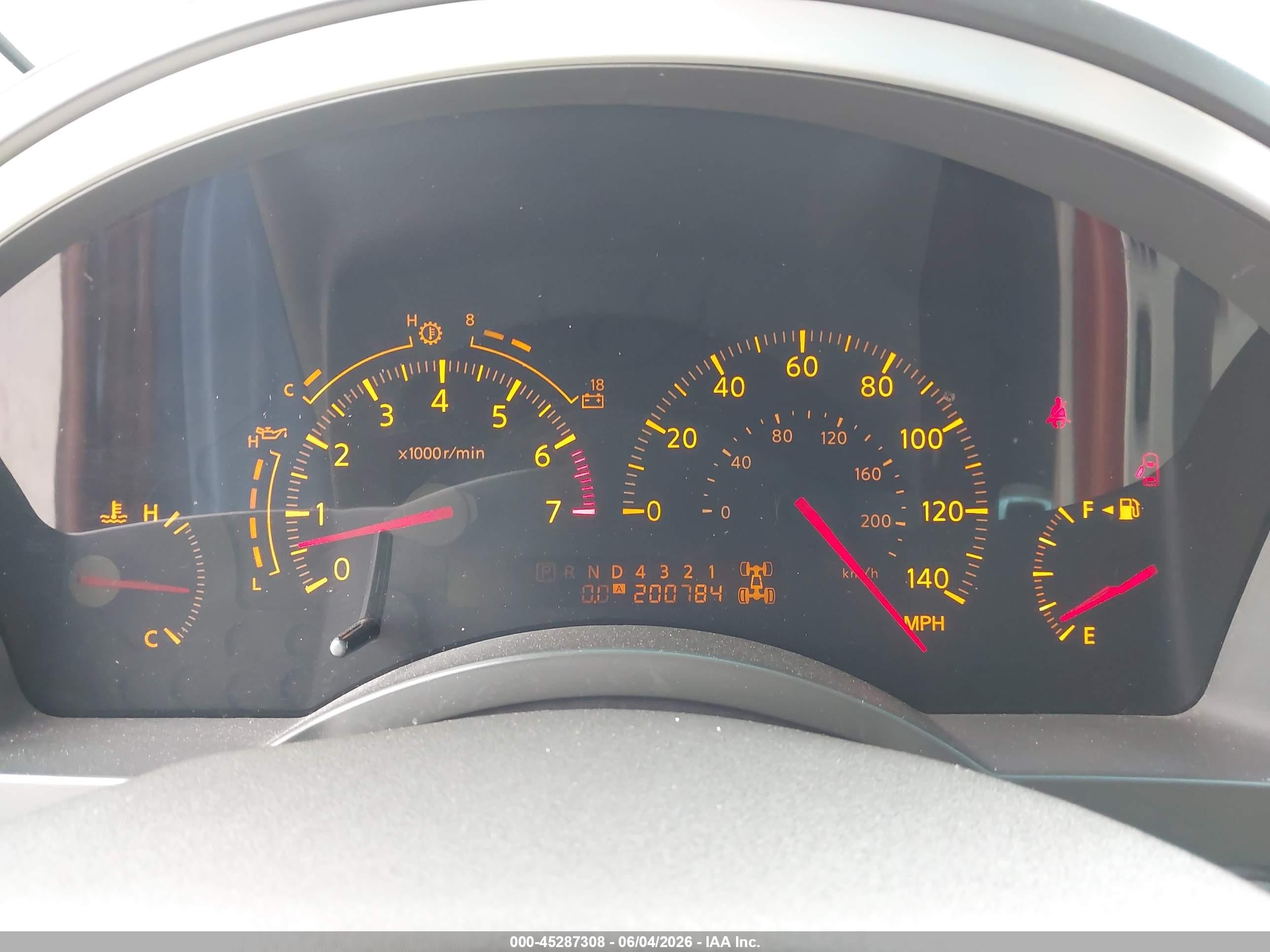 2004 Infiniti Qx56   Green vin: 5N3AA08C54N811174