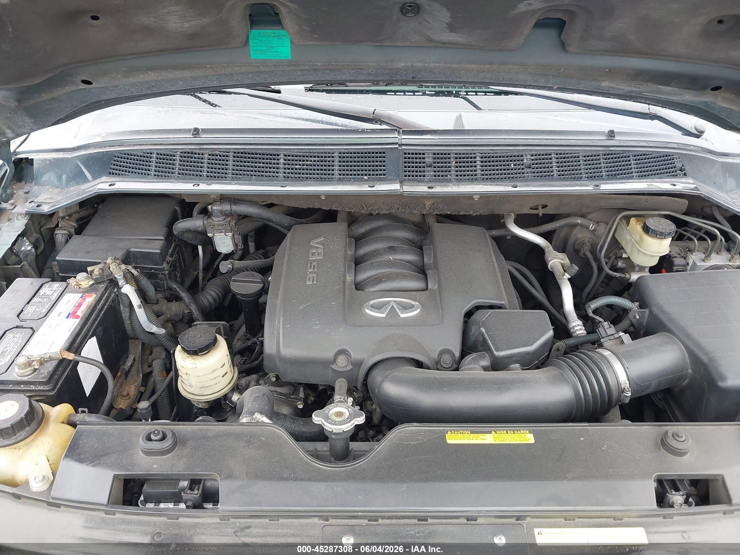 2004 Infiniti Qx56   Green vin: 5N3AA08C54N811174