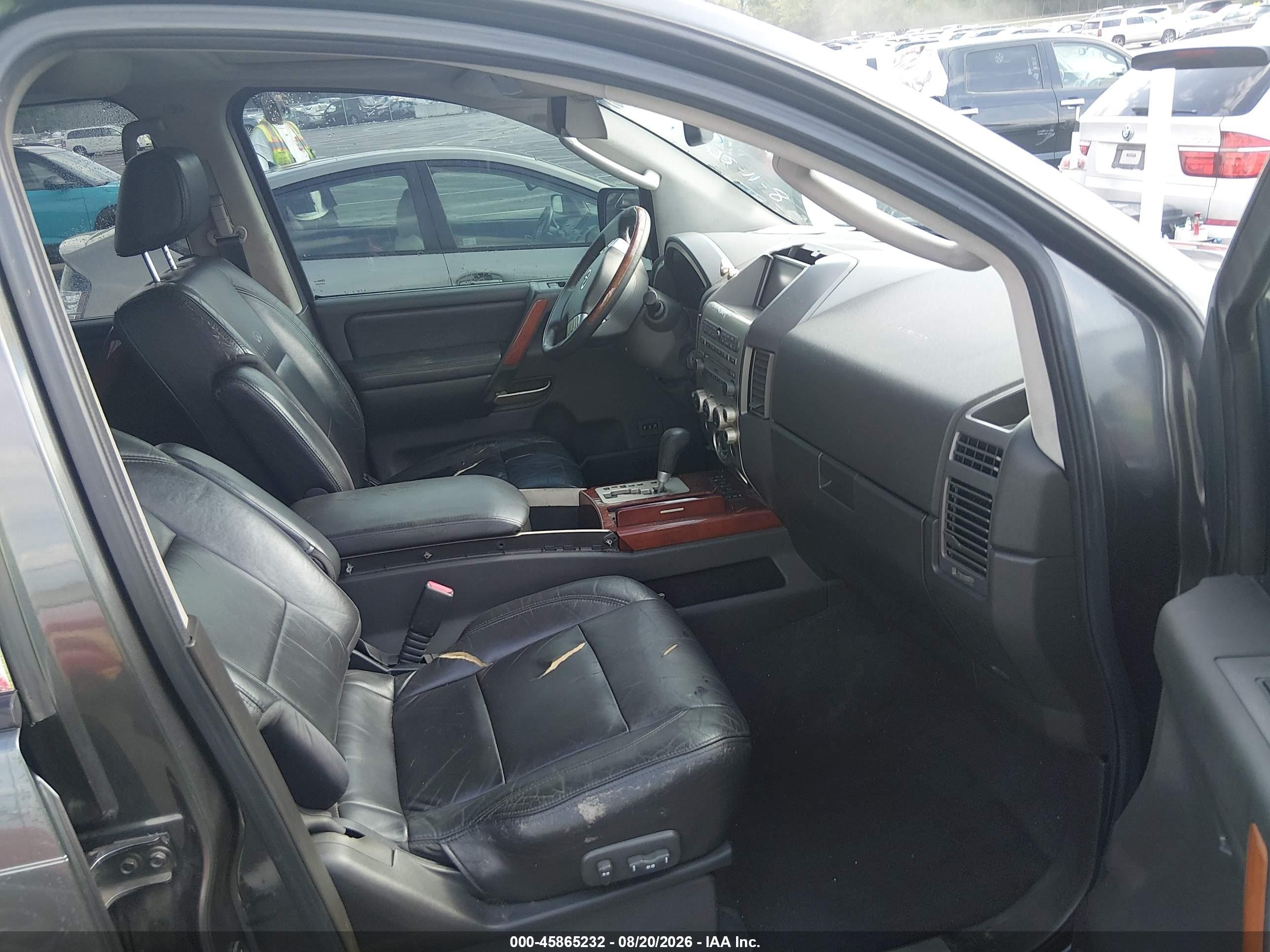 2006 Infiniti Qx56   Gray vin: 5N3AA08C56N808374