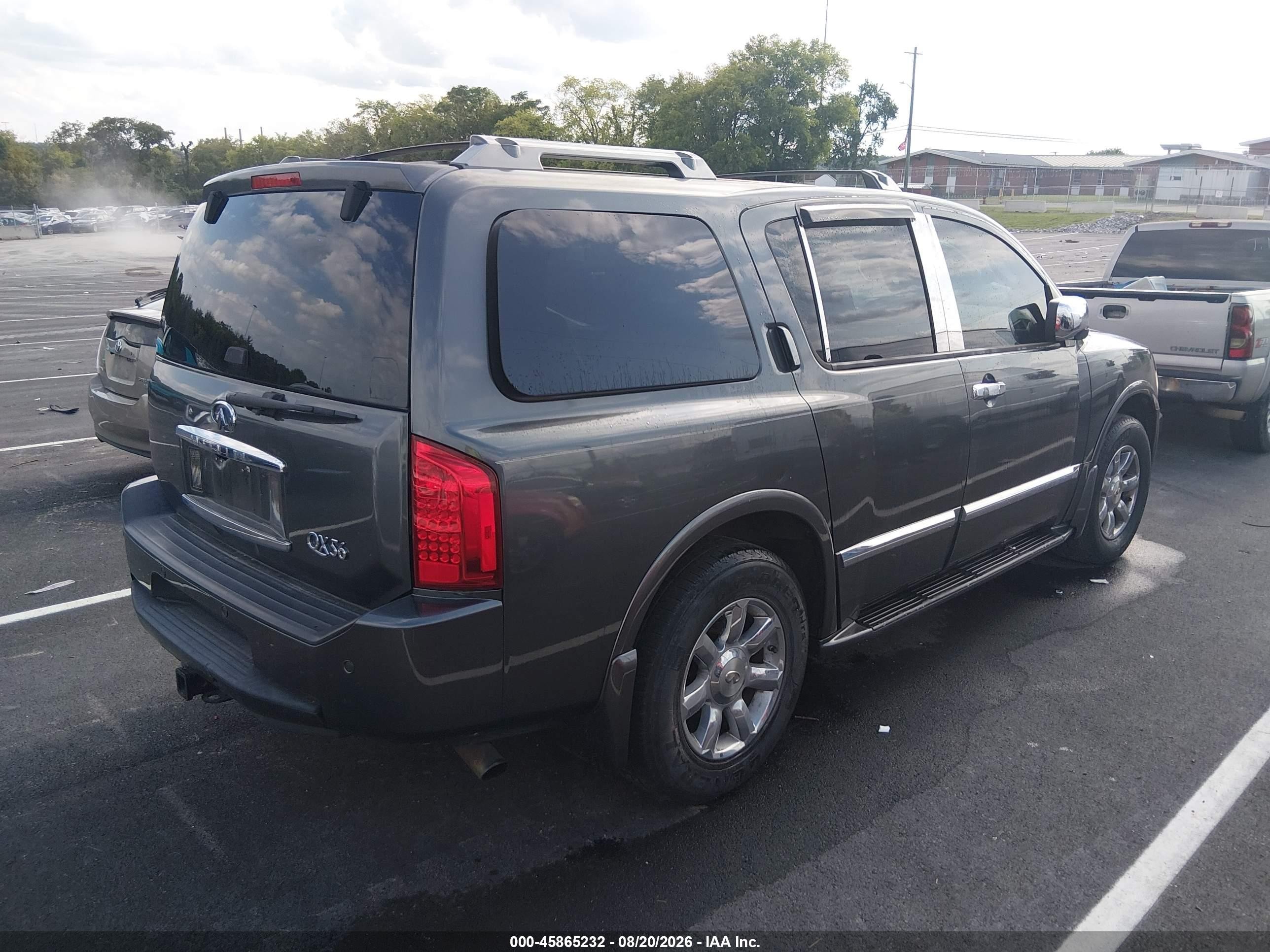 2006 Infiniti Qx56   Gray vin: 5N3AA08C56N808374