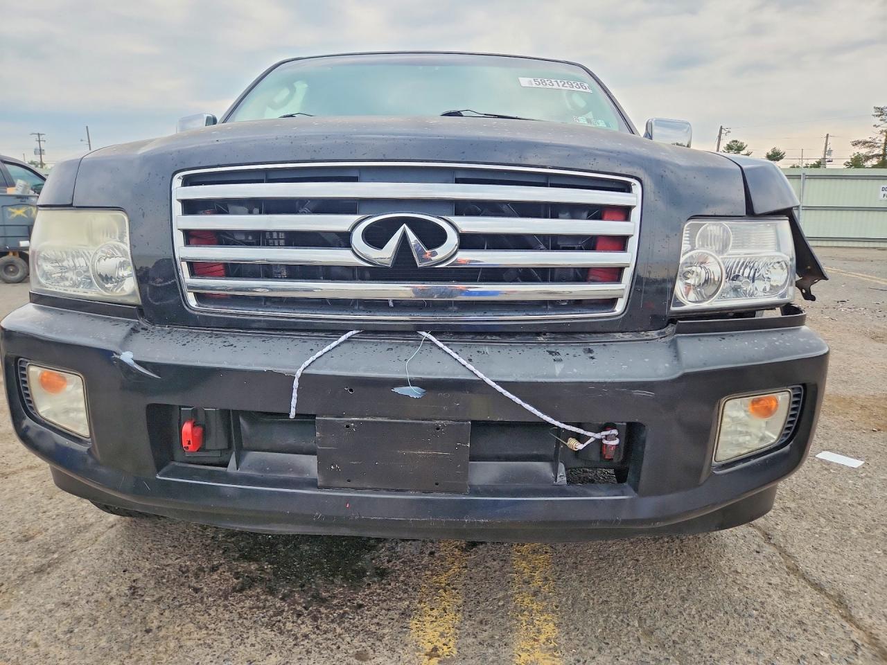 2006 Infiniti Qx56 Base Черный vin: 5N3AA08C56N813946