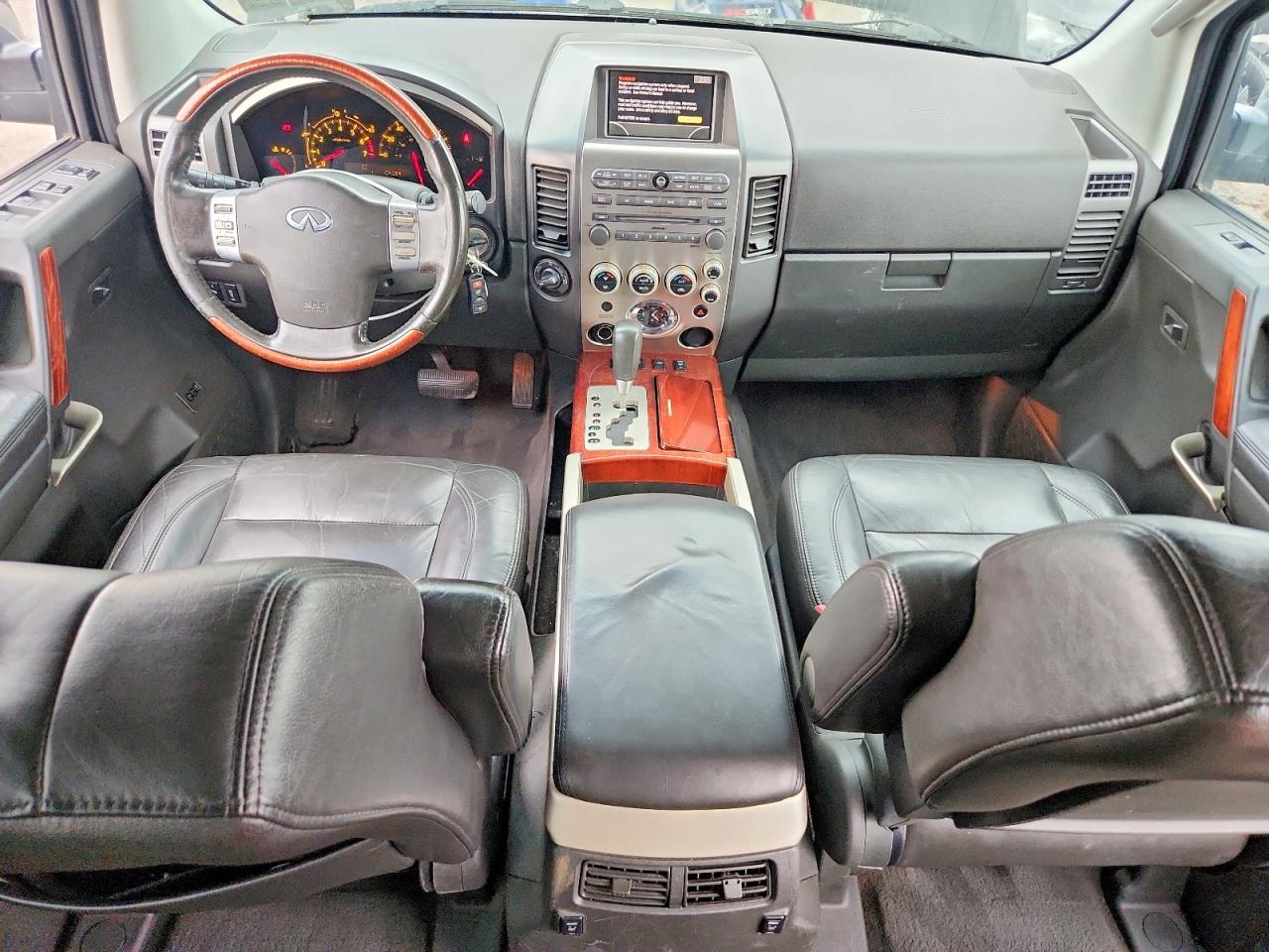 2006 Infiniti Qx56 Base Черный vin: 5N3AA08C56N813946