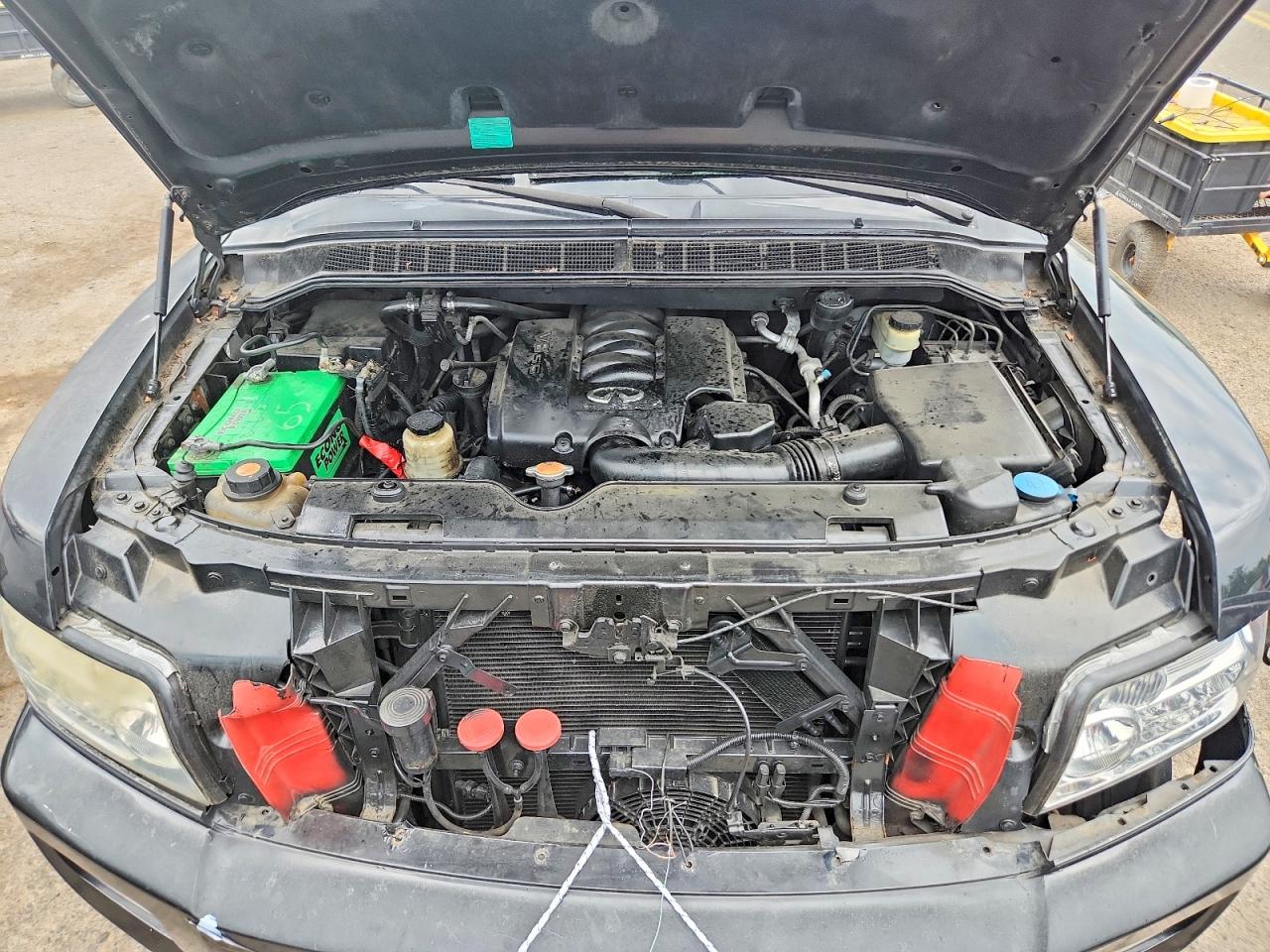 2006 Infiniti Qx56 Base Черный vin: 5N3AA08C56N813946
