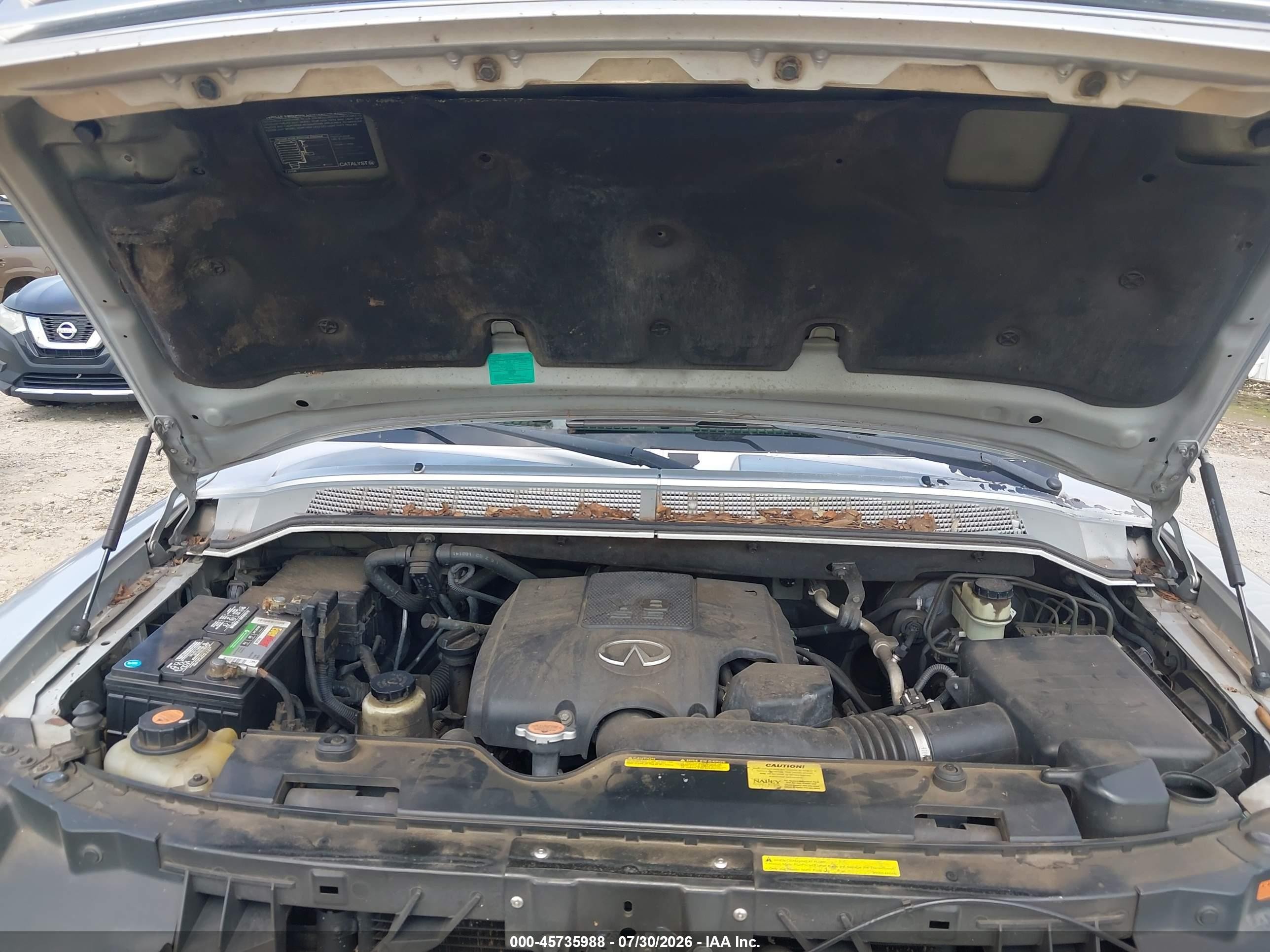 2007 Infiniti Qx56   Gray vin: 5N3AA08C57N804438