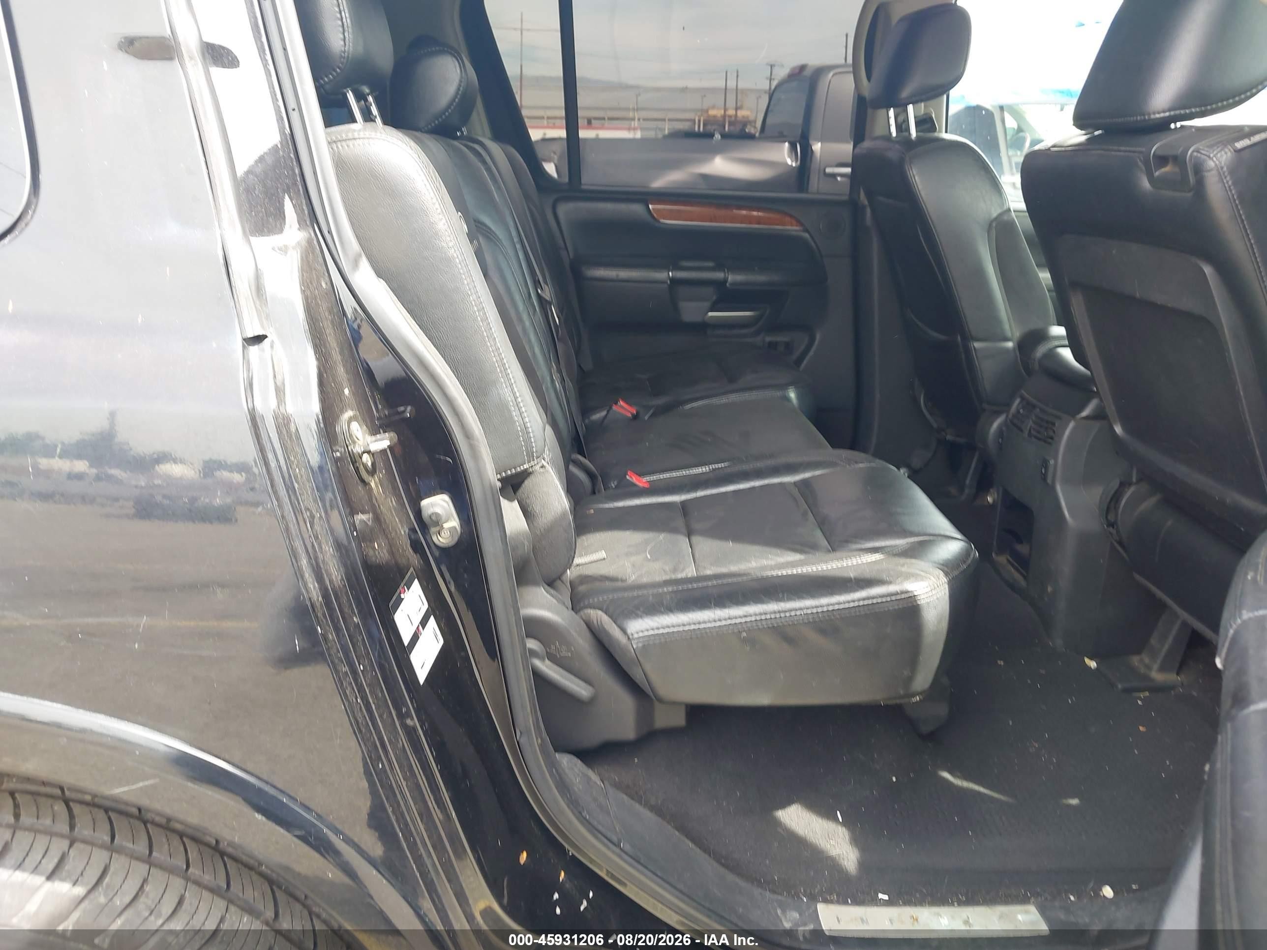 2008 Infiniti Qx56   Black vin: 5N3AA08C58N900197