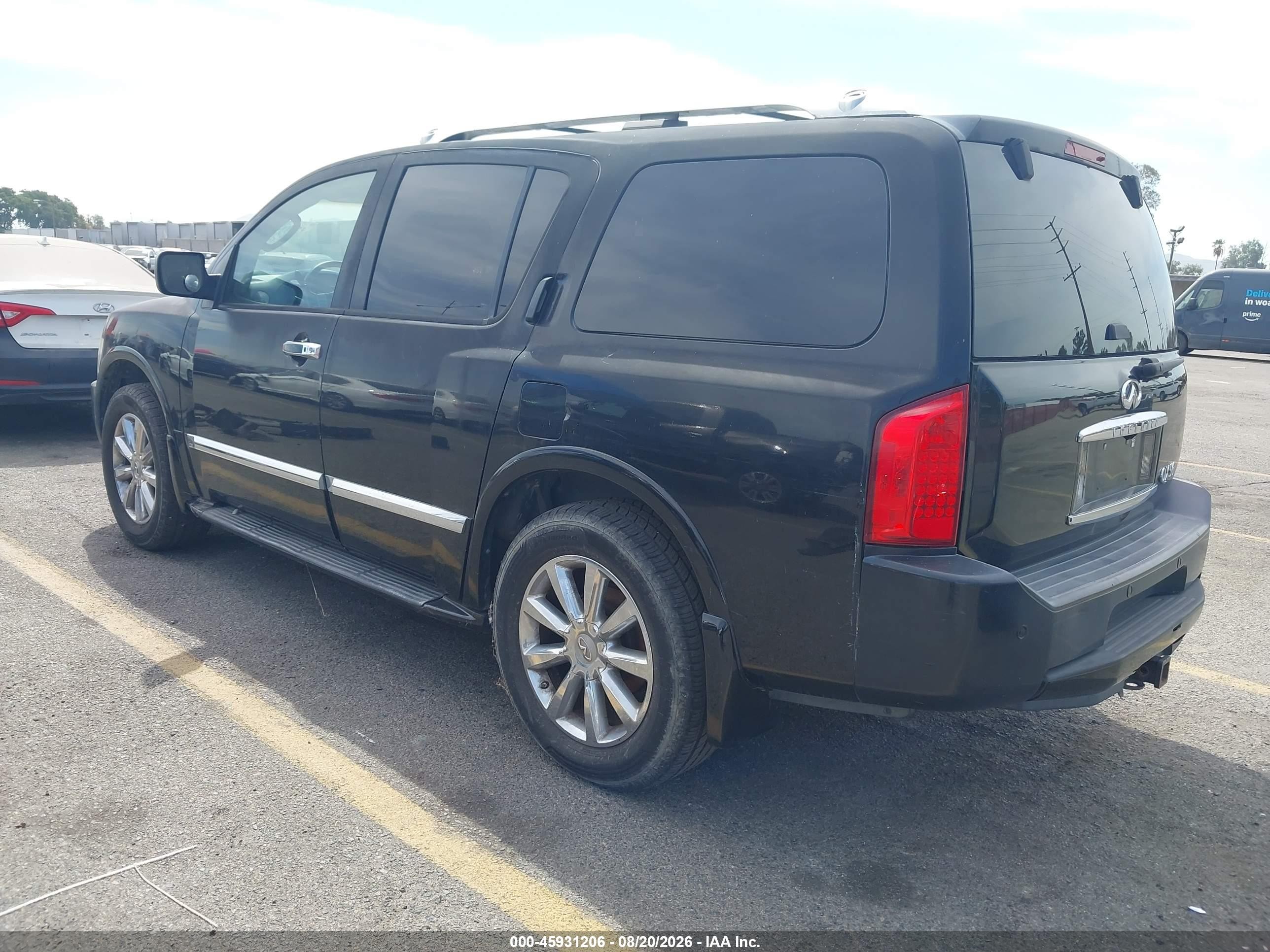 2008 Infiniti Qx56   Black vin: 5N3AA08C58N900197