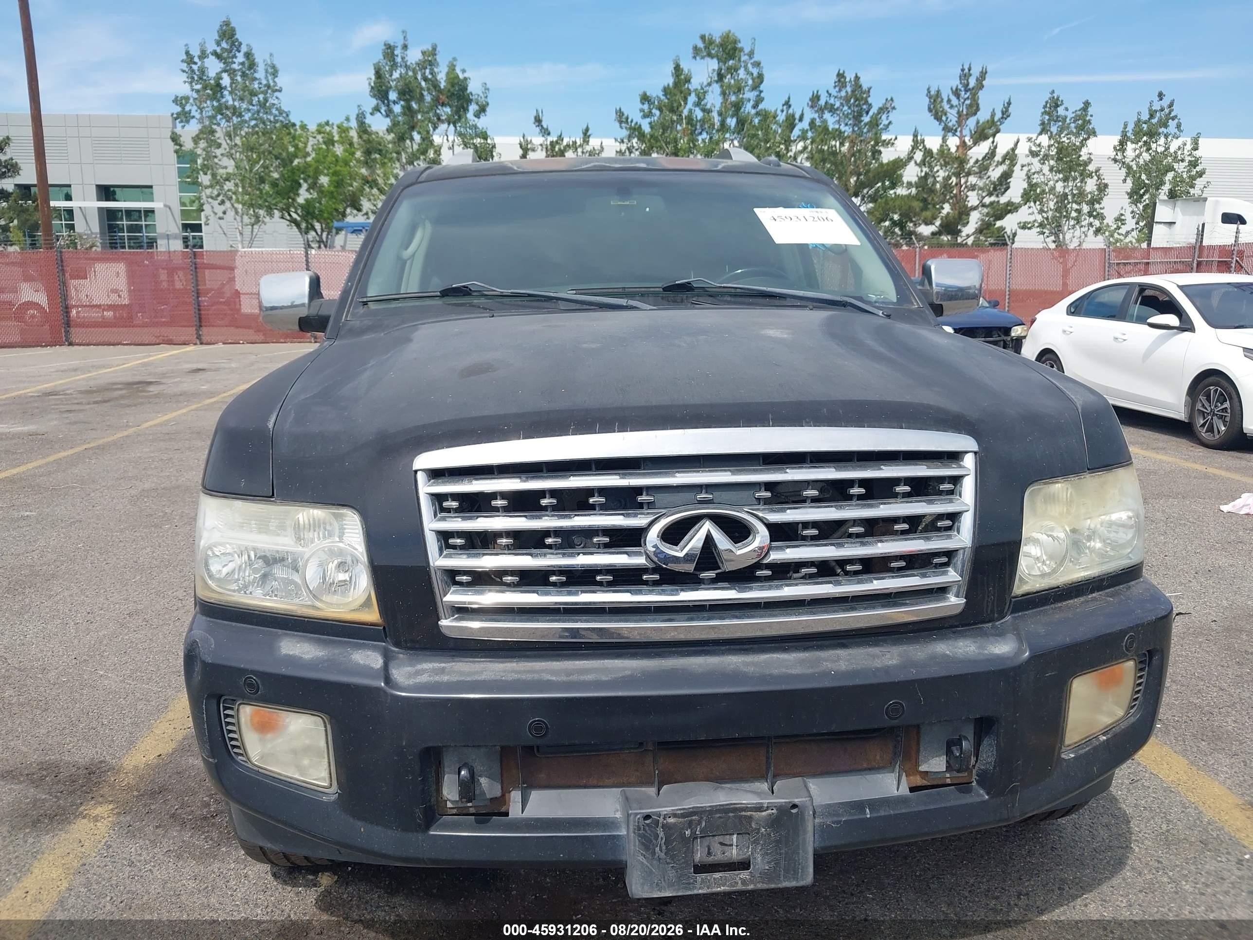 2008 Infiniti Qx56   Black vin: 5N3AA08C58N900197