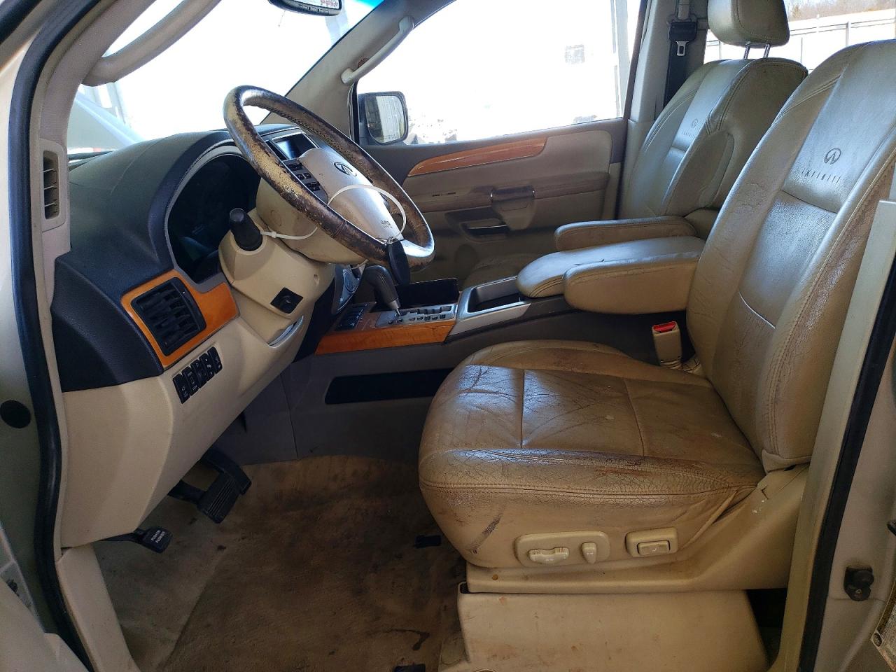 2008 Infiniti Qx56 Base Silver vin: 5N3AA08C58N905545