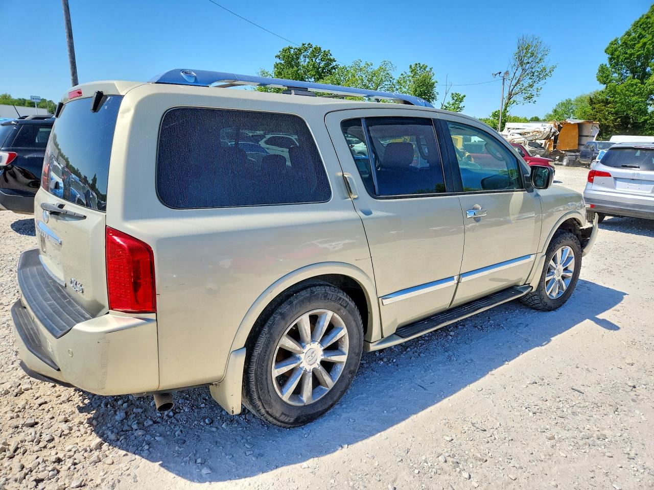 2008 Infiniti Qx56 Base Silver vin: 5N3AA08C58N905545