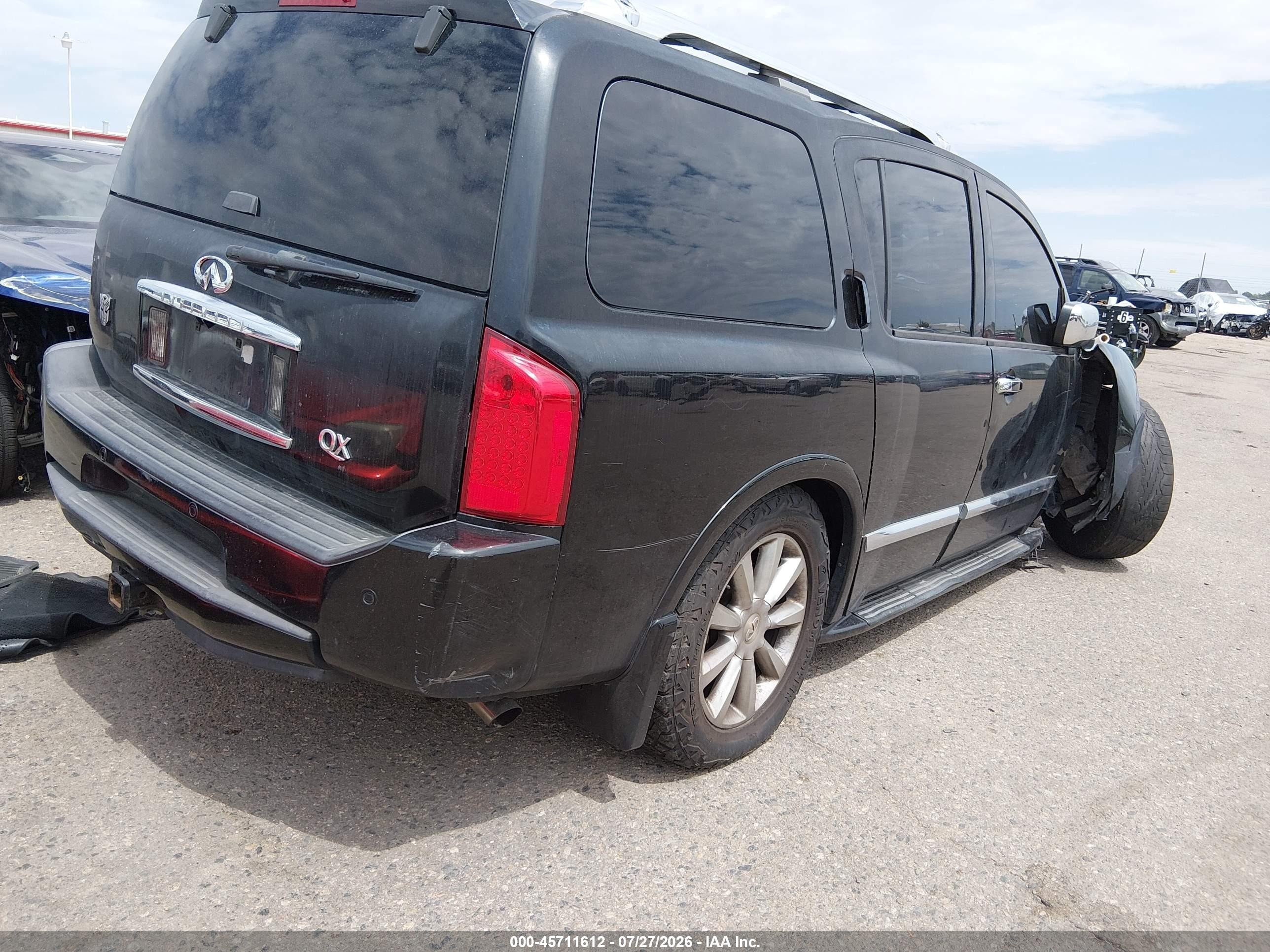 2008 Infiniti Qx56   Black vin: 5N3AA08C58N914519