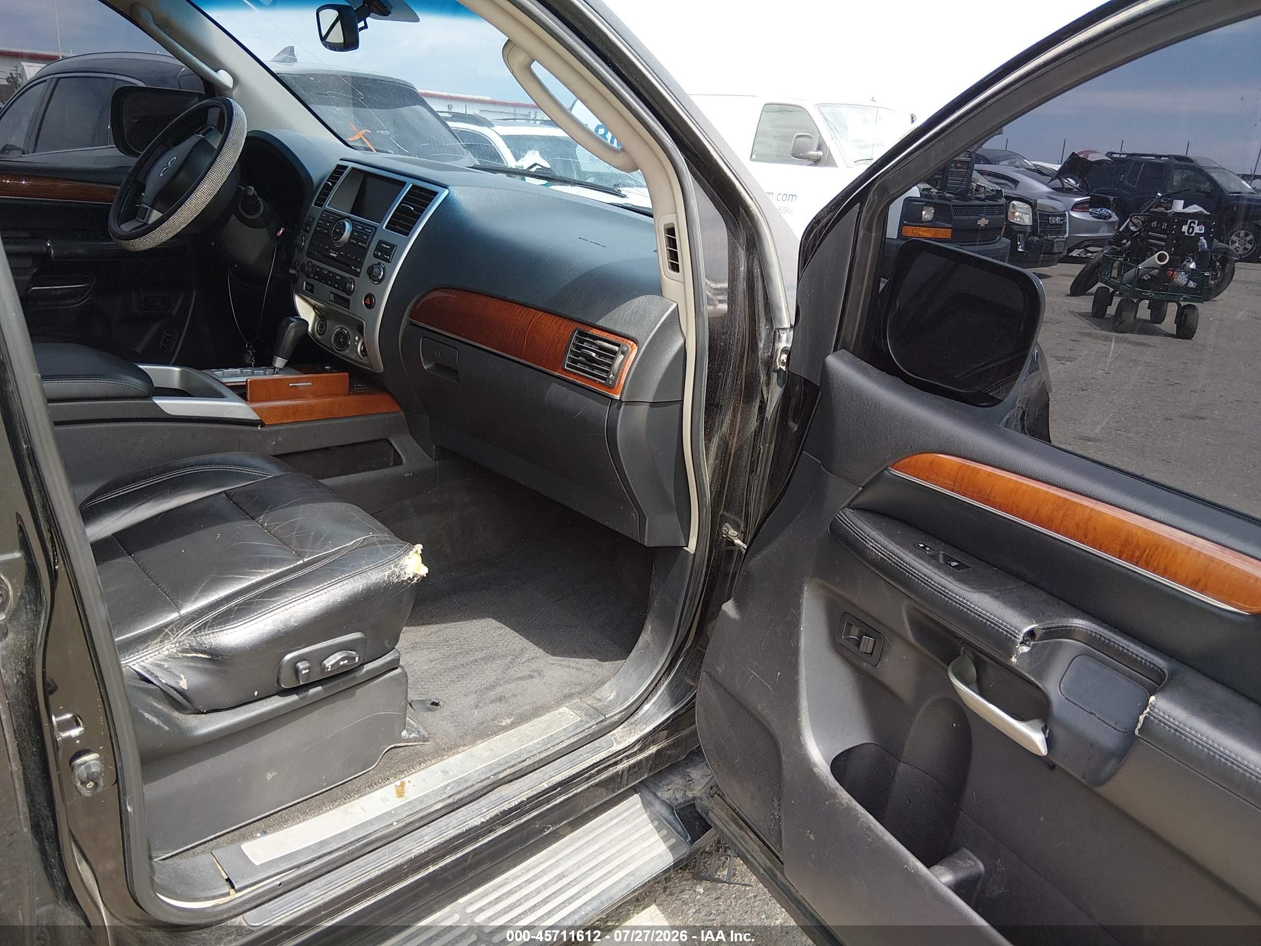 2008 Infiniti Qx56   Black vin: 5N3AA08C58N914519