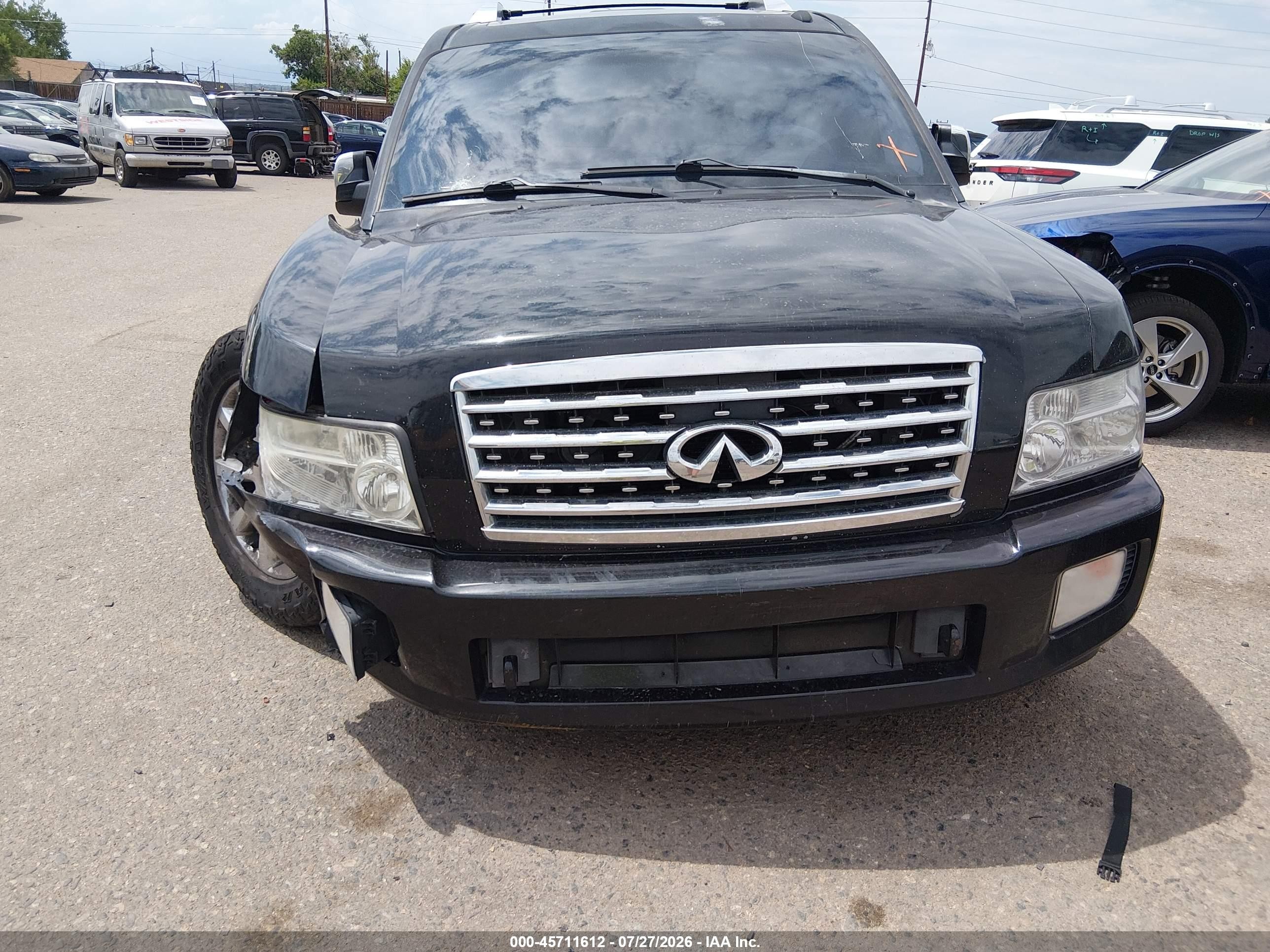 2008 Infiniti Qx56   Black vin: 5N3AA08C58N914519