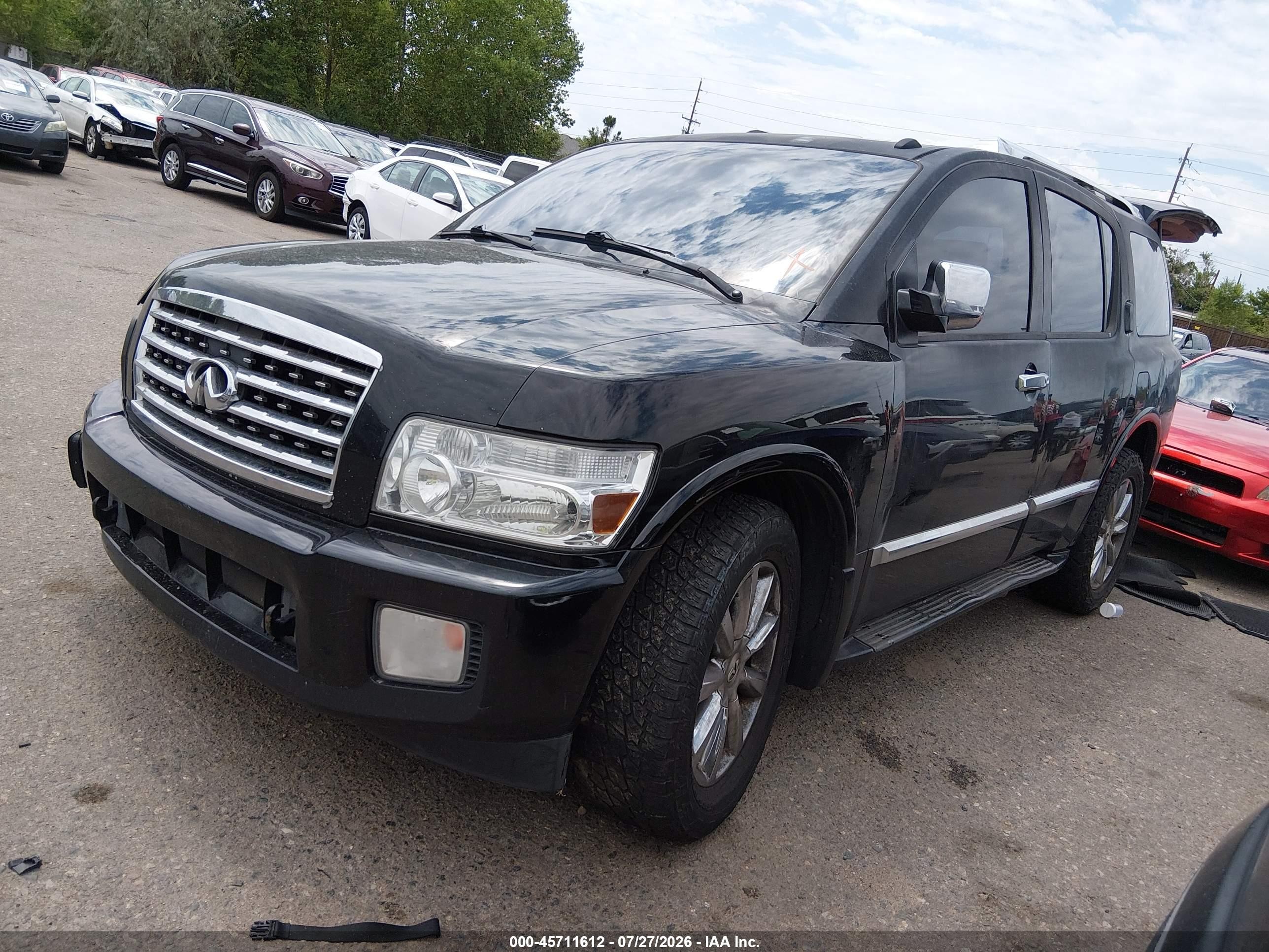 2008 Infiniti Qx56   Black vin: 5N3AA08C58N914519