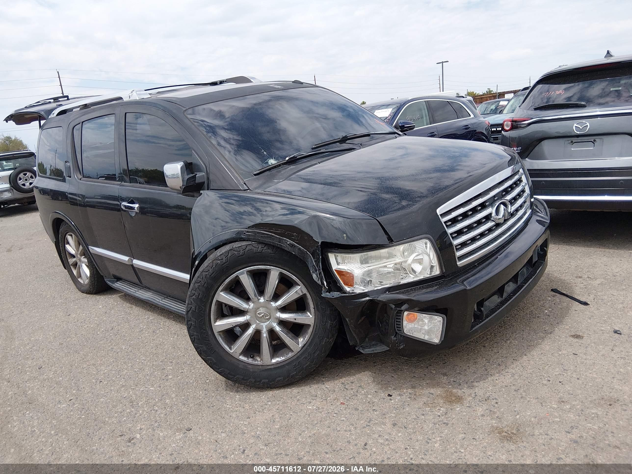 2008 Infiniti Qx56   Black vin: 5N3AA08C58N914519