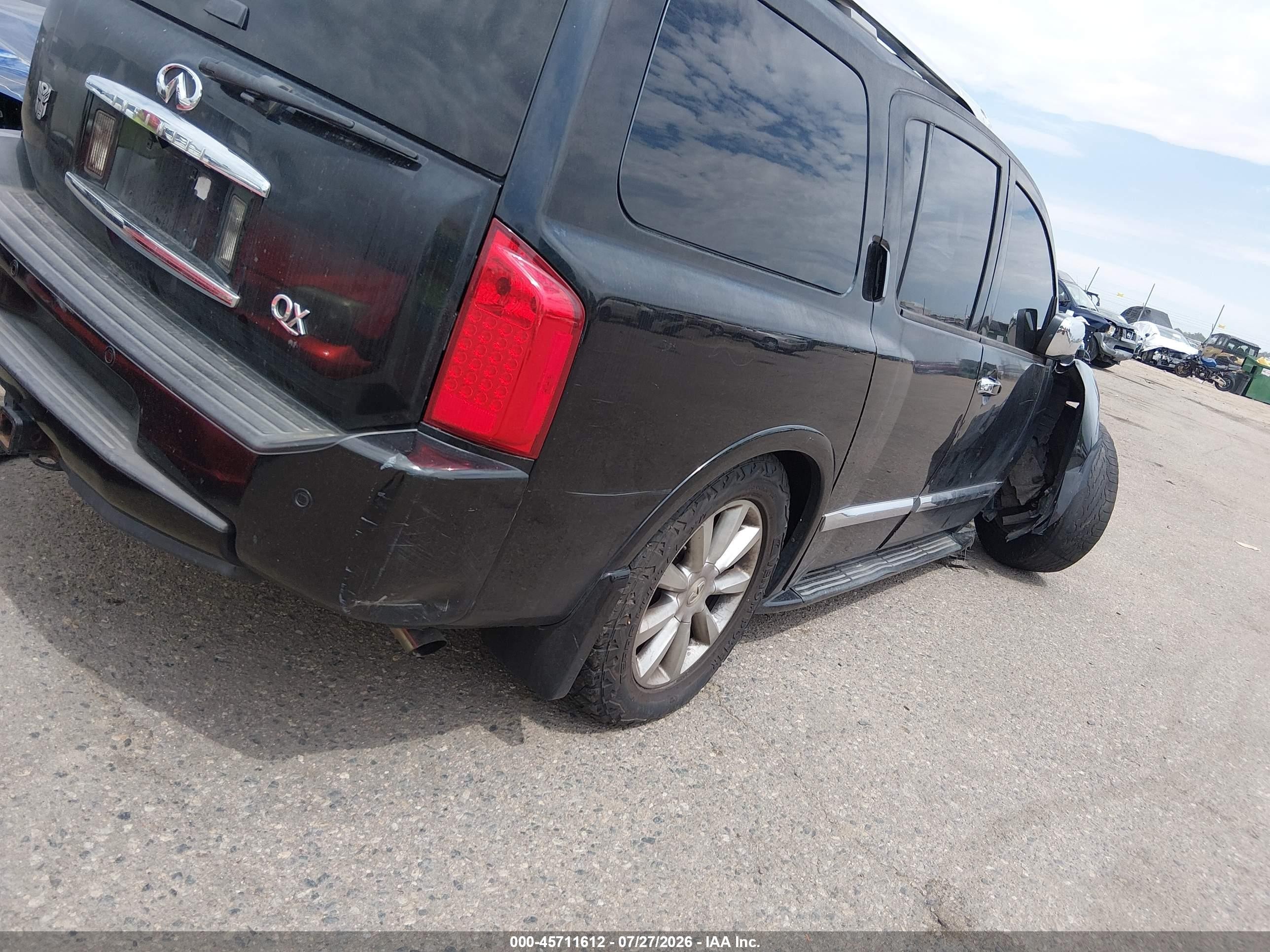 2008 Infiniti Qx56   Black vin: 5N3AA08C58N914519