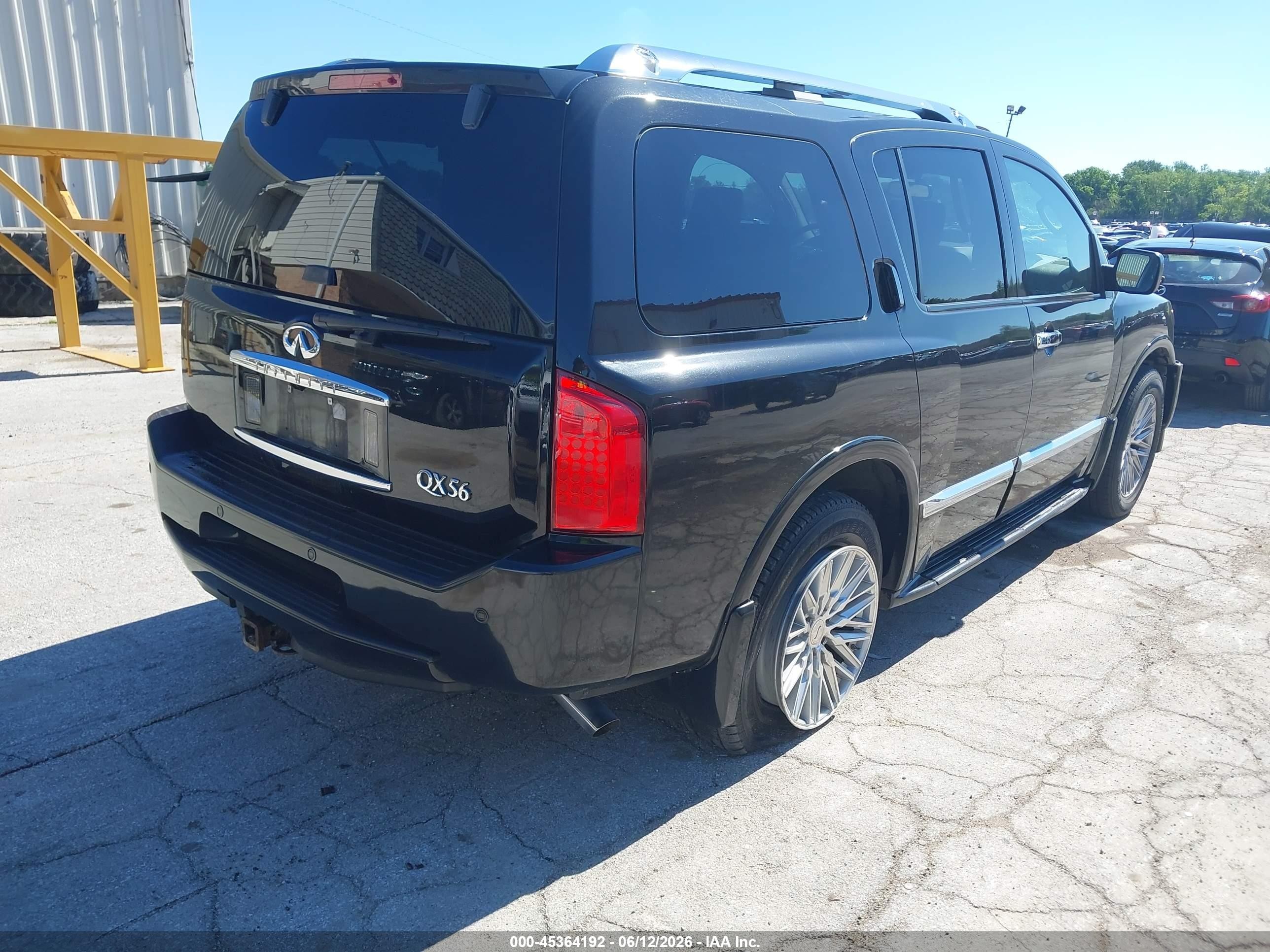 2009 Infiniti Qx56   Черный vin: 5N3AA08C59N904316