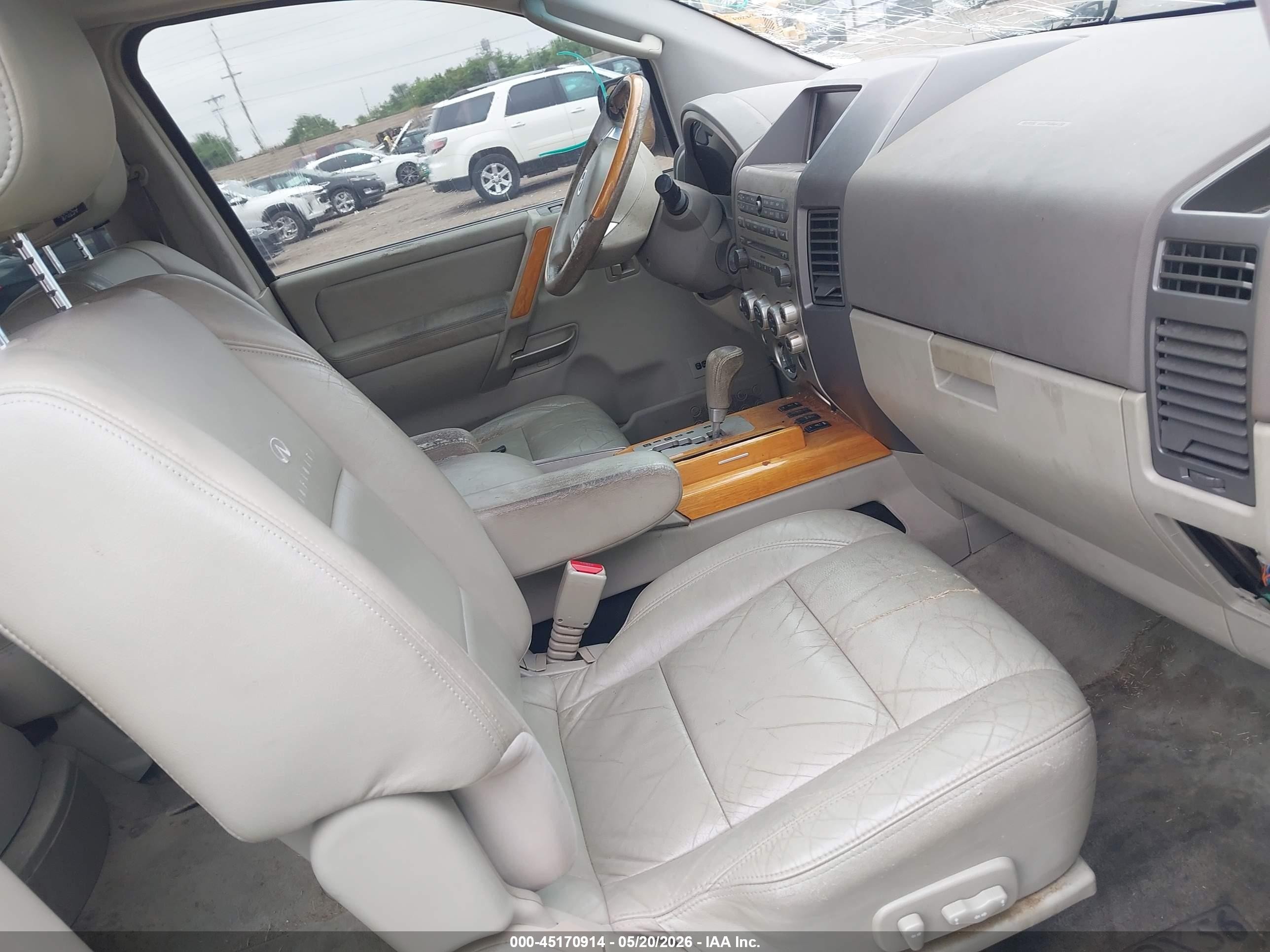 2006 Infiniti Qx56   Gray vin: 5N3AA08C66N813793
