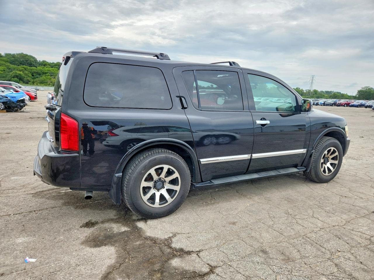 2007 Infiniti Qx56 Base Black vin: 5N3AA08C67N800382