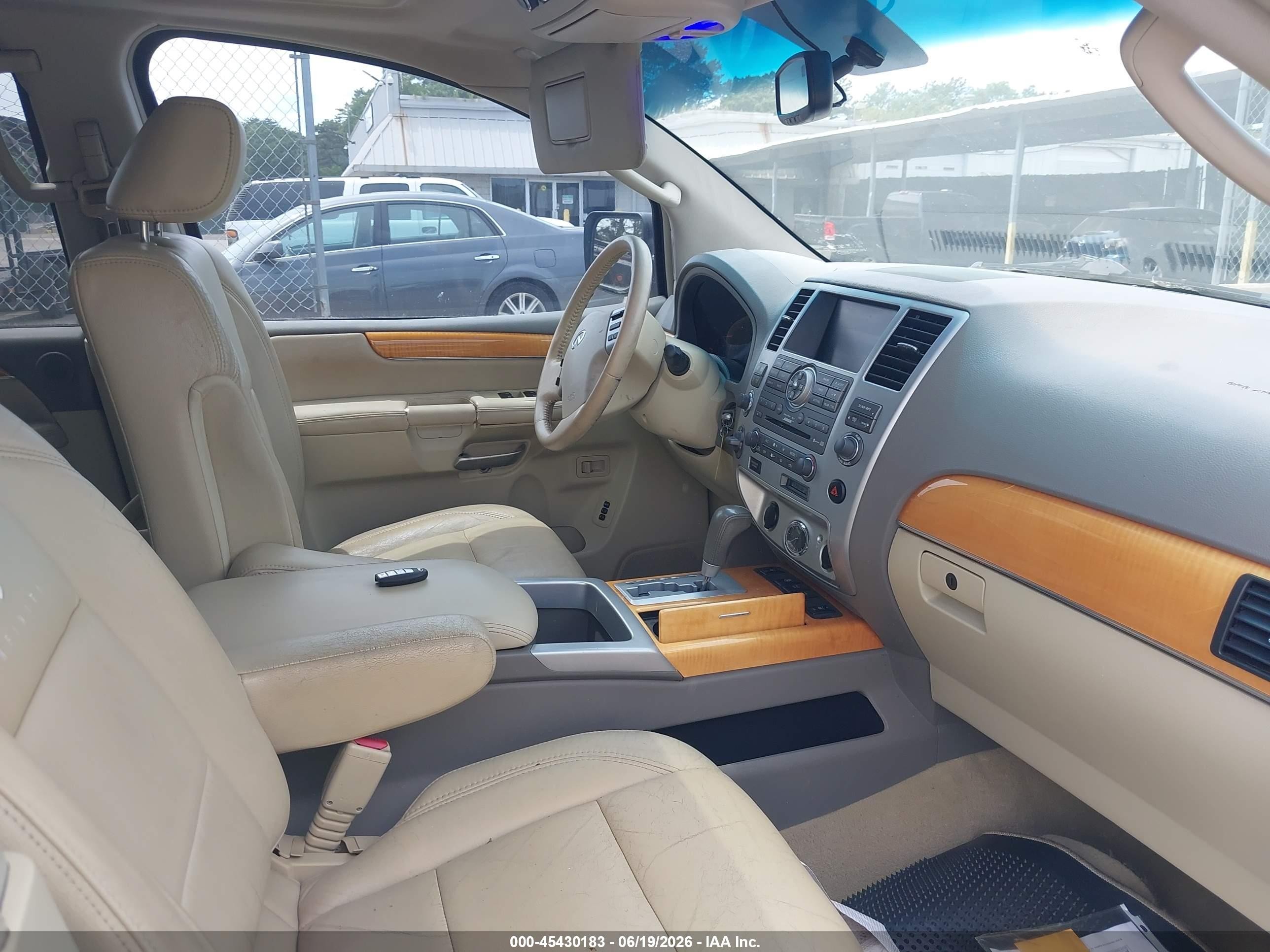 2008 Infiniti Qx56   Белый vin: 5N3AA08C68N911290