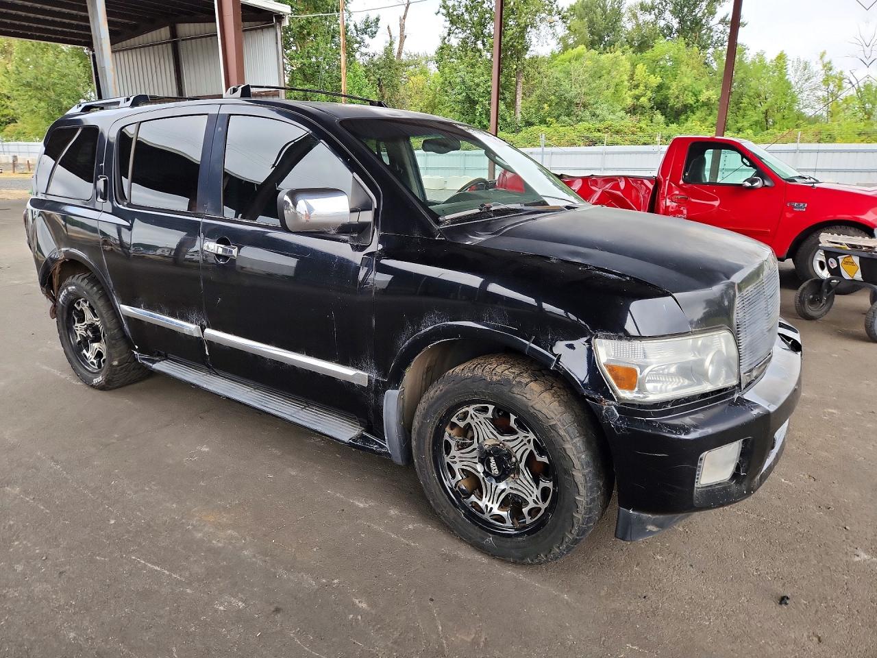 2004 Infiniti Qx56 Base Black vin: 5N3AA08C74N809829