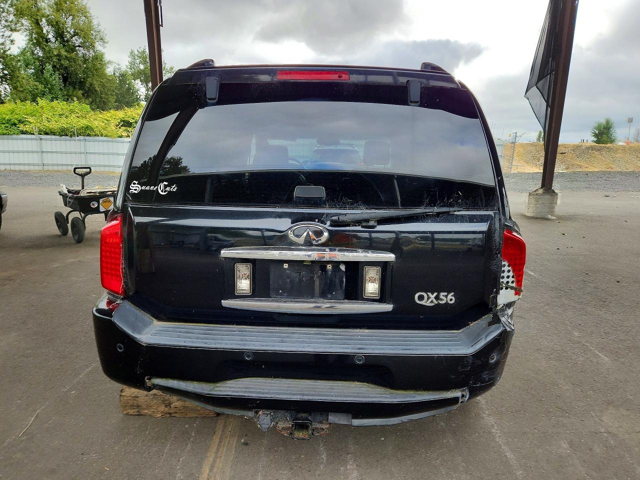 2004 Infiniti Qx56 Base Black vin: 5N3AA08C74N809829