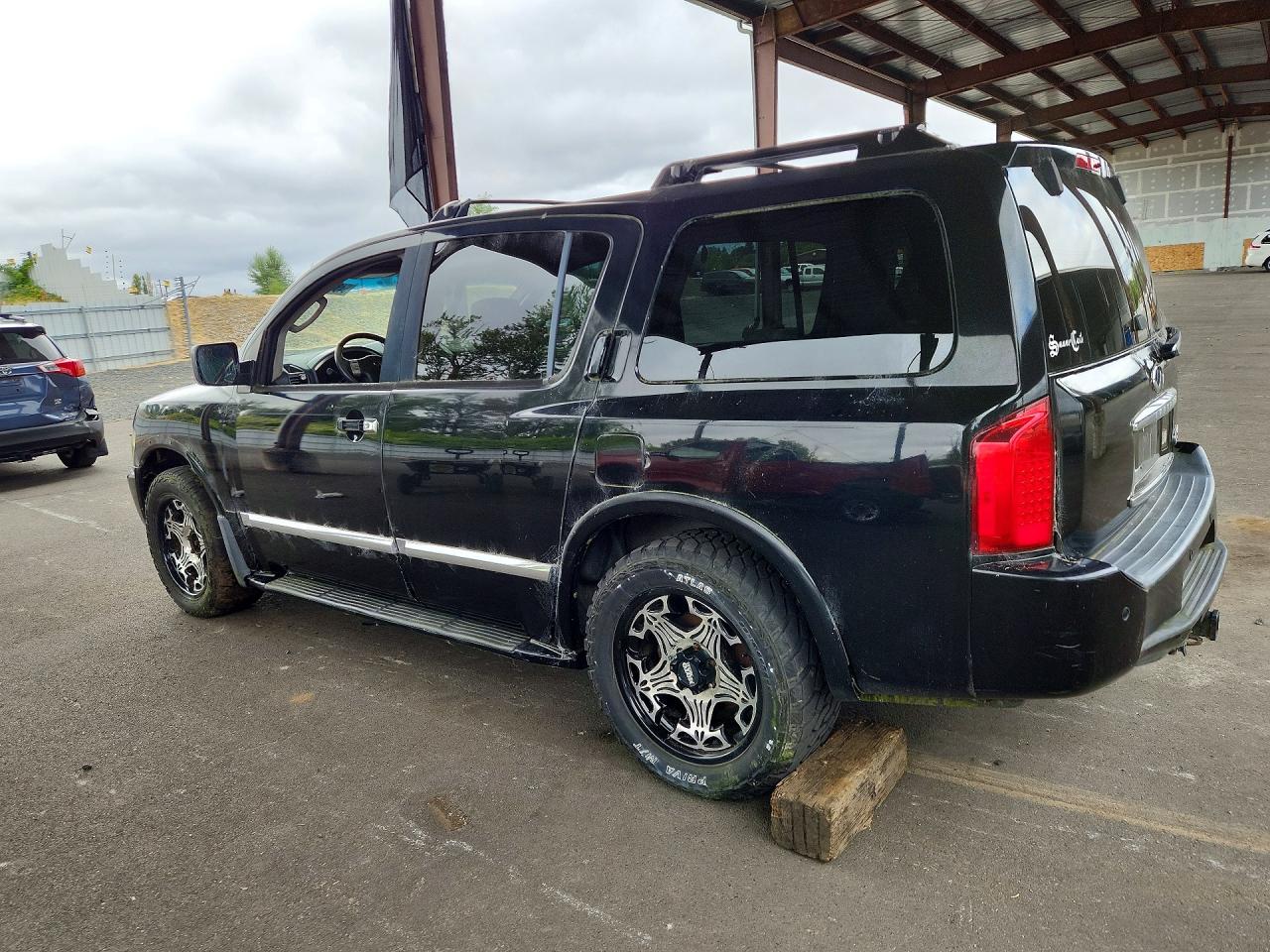 2004 Infiniti Qx56 Base Black vin: 5N3AA08C74N809829
