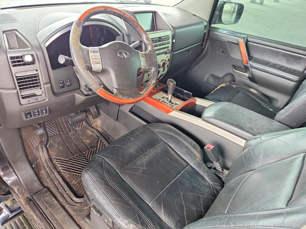 2004 Infiniti Qx56 Base Black vin: 5N3AA08C74N809829